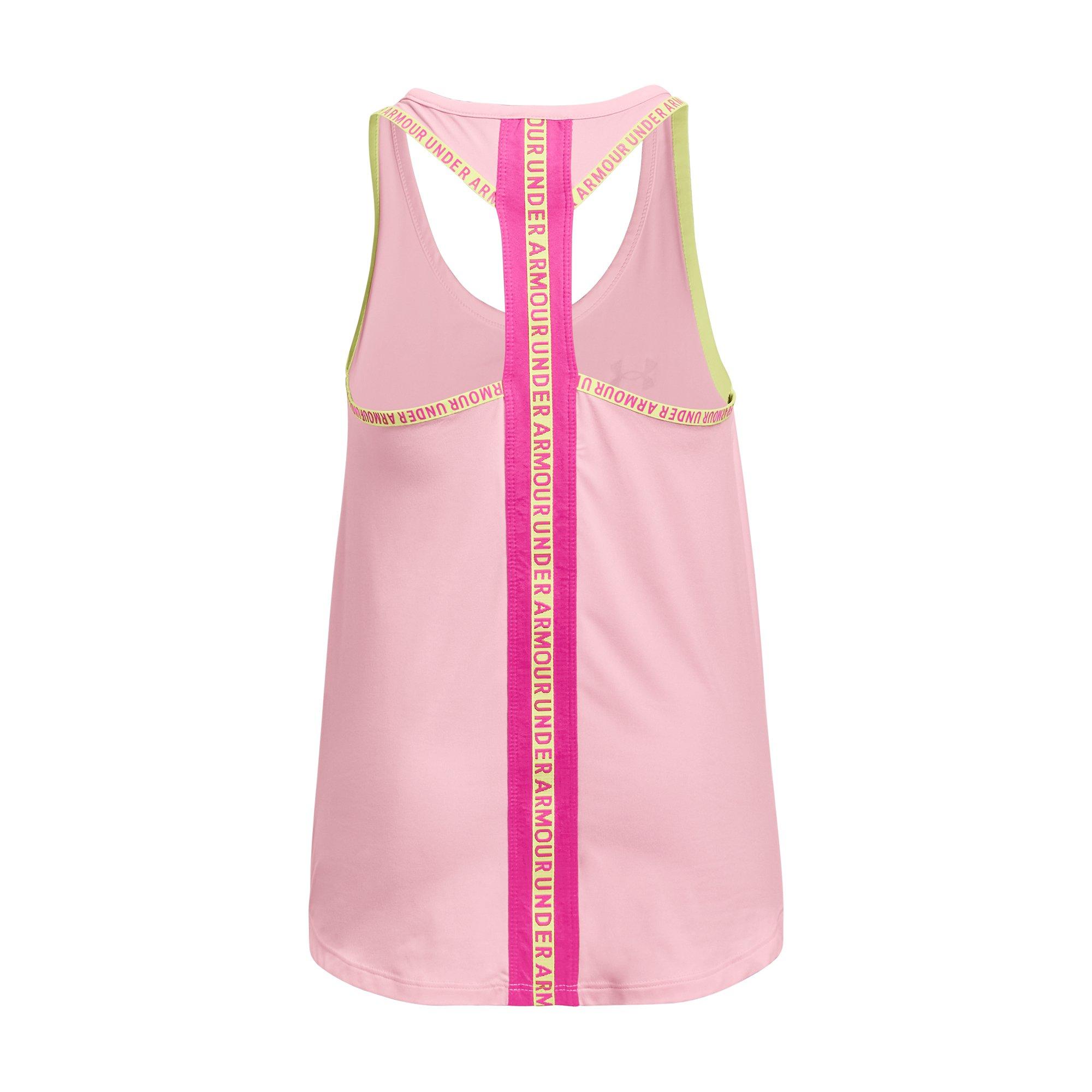 Under Armour Knockout Big Girls' Pink Tank