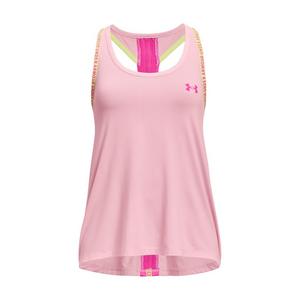 Under Armour Big Girls' Knockout Tank-Pink