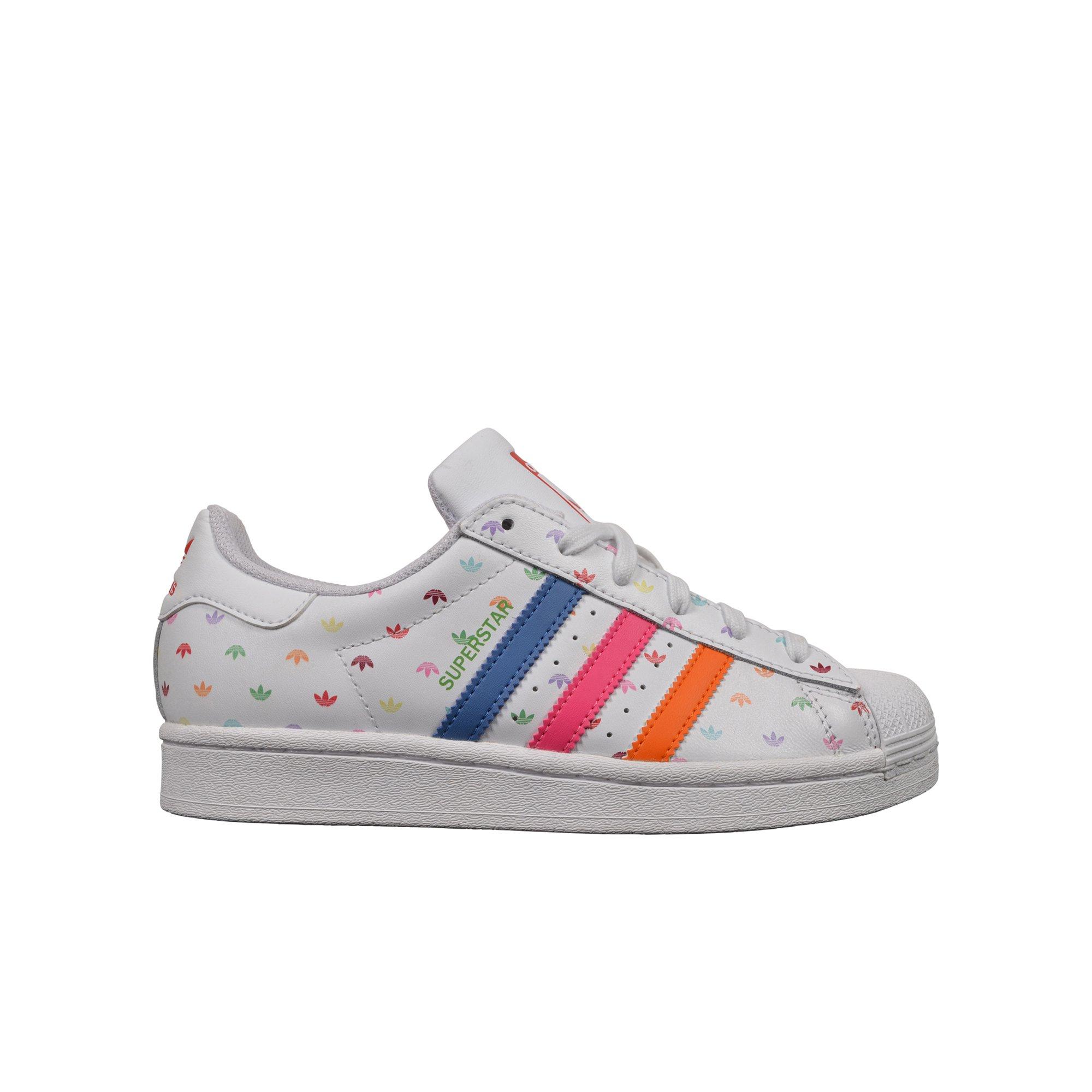 adidas Superstar Paint Splatter Grade School Boys' Shoe - Hibbett