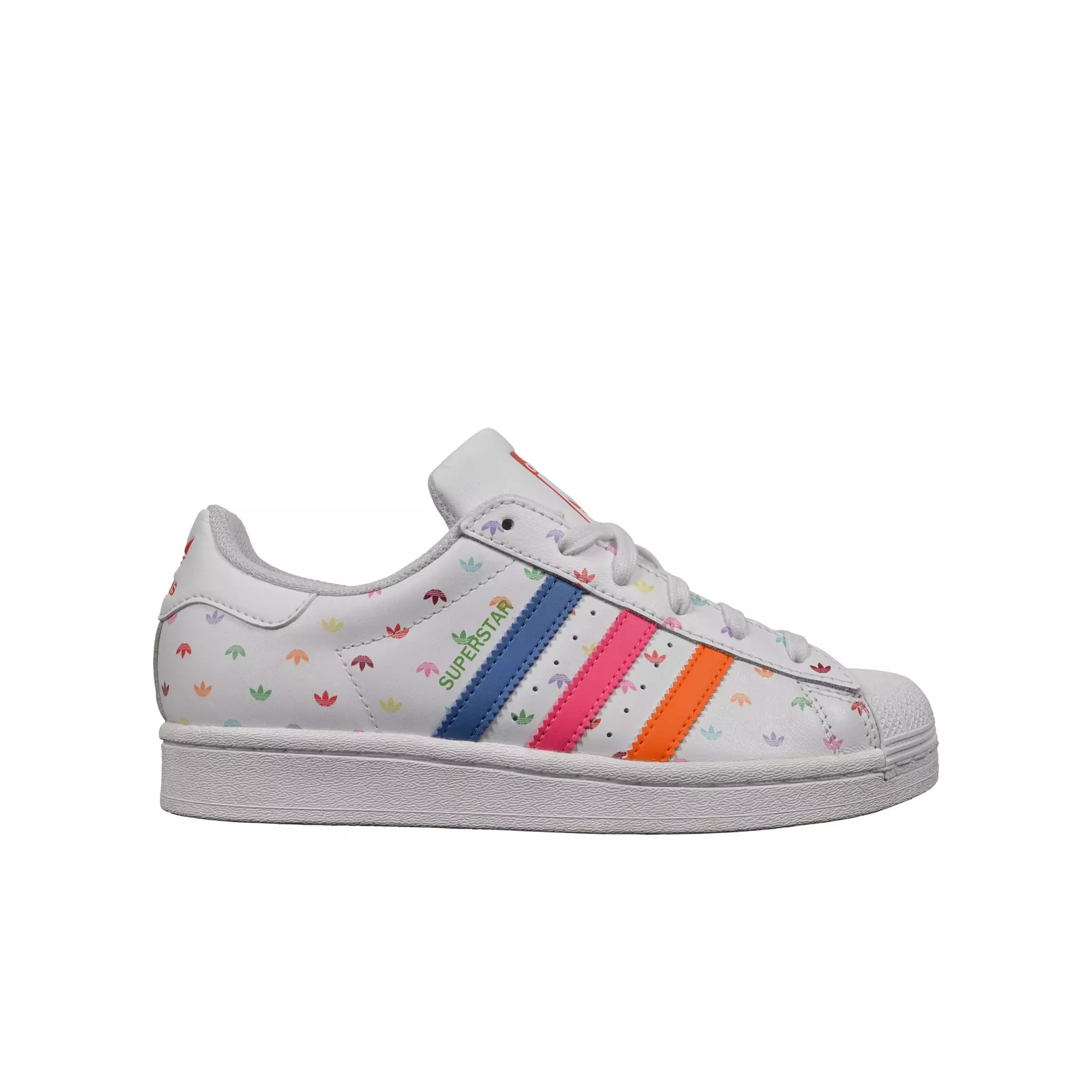 White Unisex ADIDAS SUPERSTAR PRIDE SNEAKERS, Size: 3 4 5 6 7 8 9