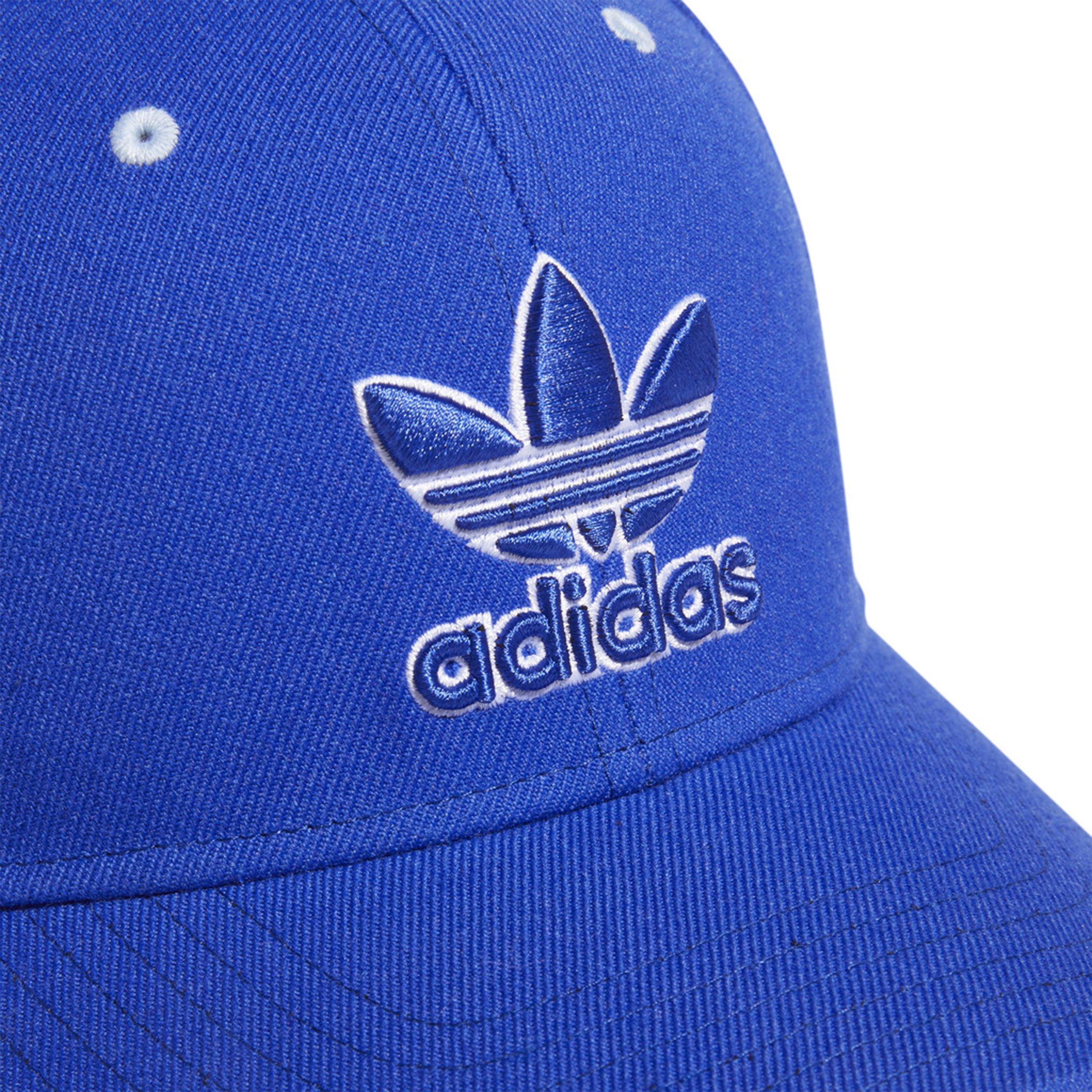 adidas Originals Modern Pre-Curve Men's Blue Snapback Hat