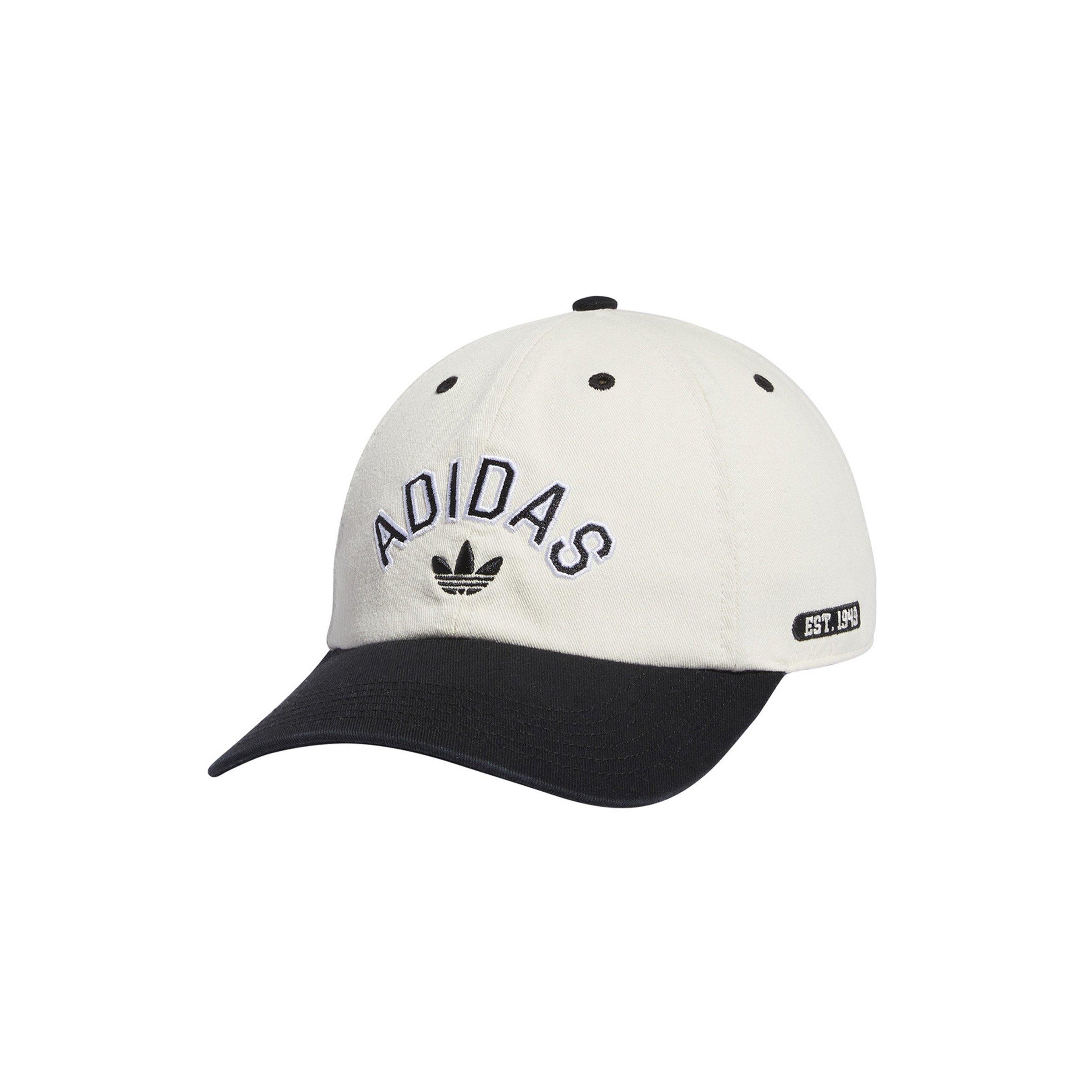 adidas Originals Relaxed New Prep White/Black Adjustable Hat