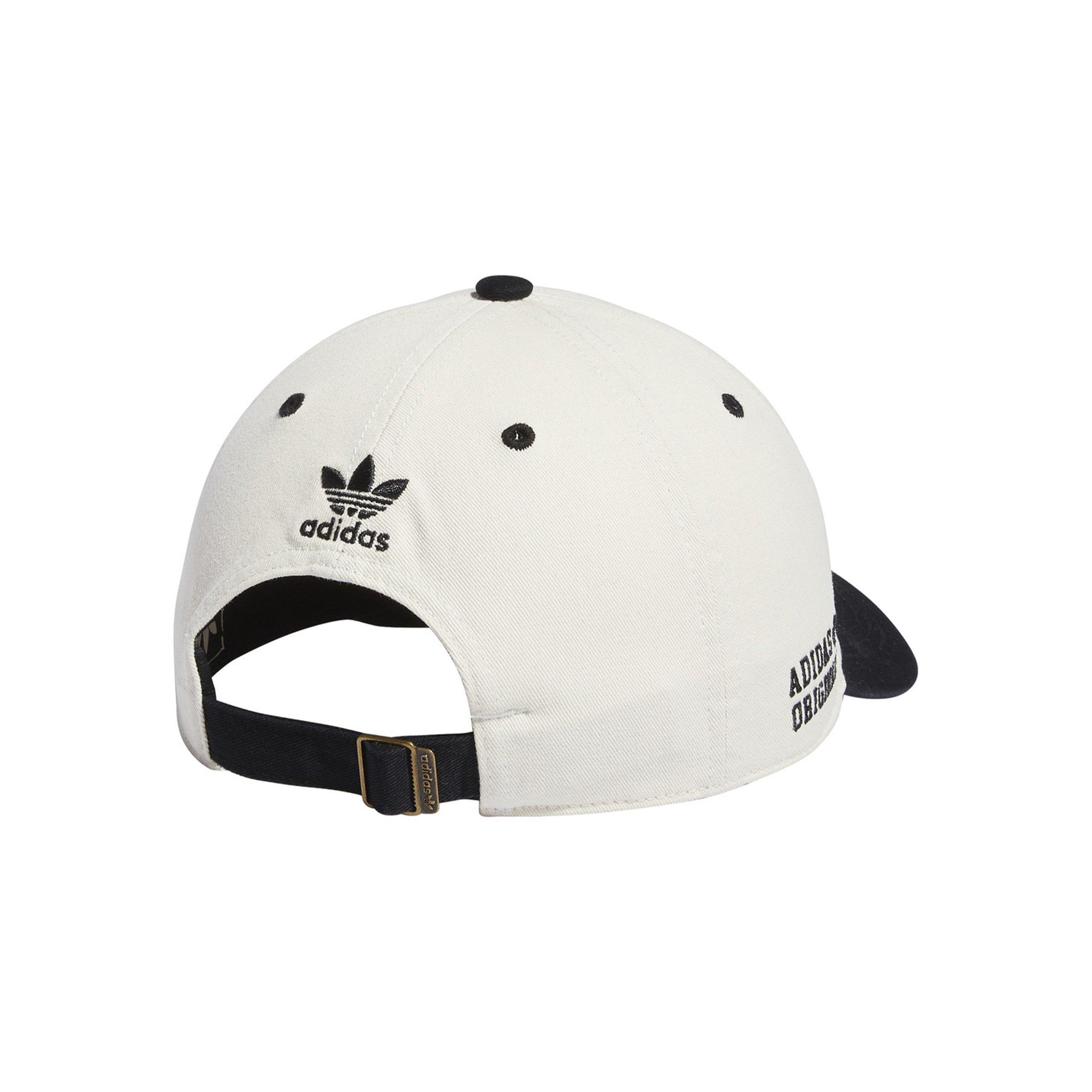 adidas Originals Relaxed New Prep White/Black Adjustable Hat