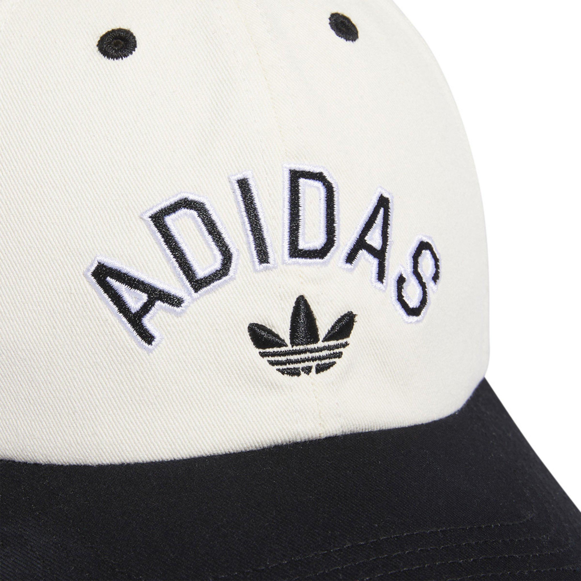 adidas Originals Relaxed New Prep White/Black Adjustable Hat