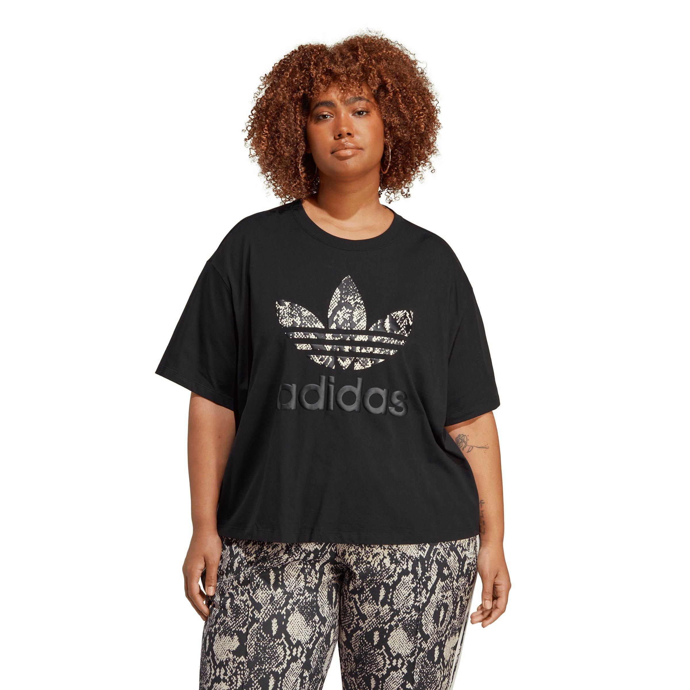 Adidas trefoil store rib t shirt