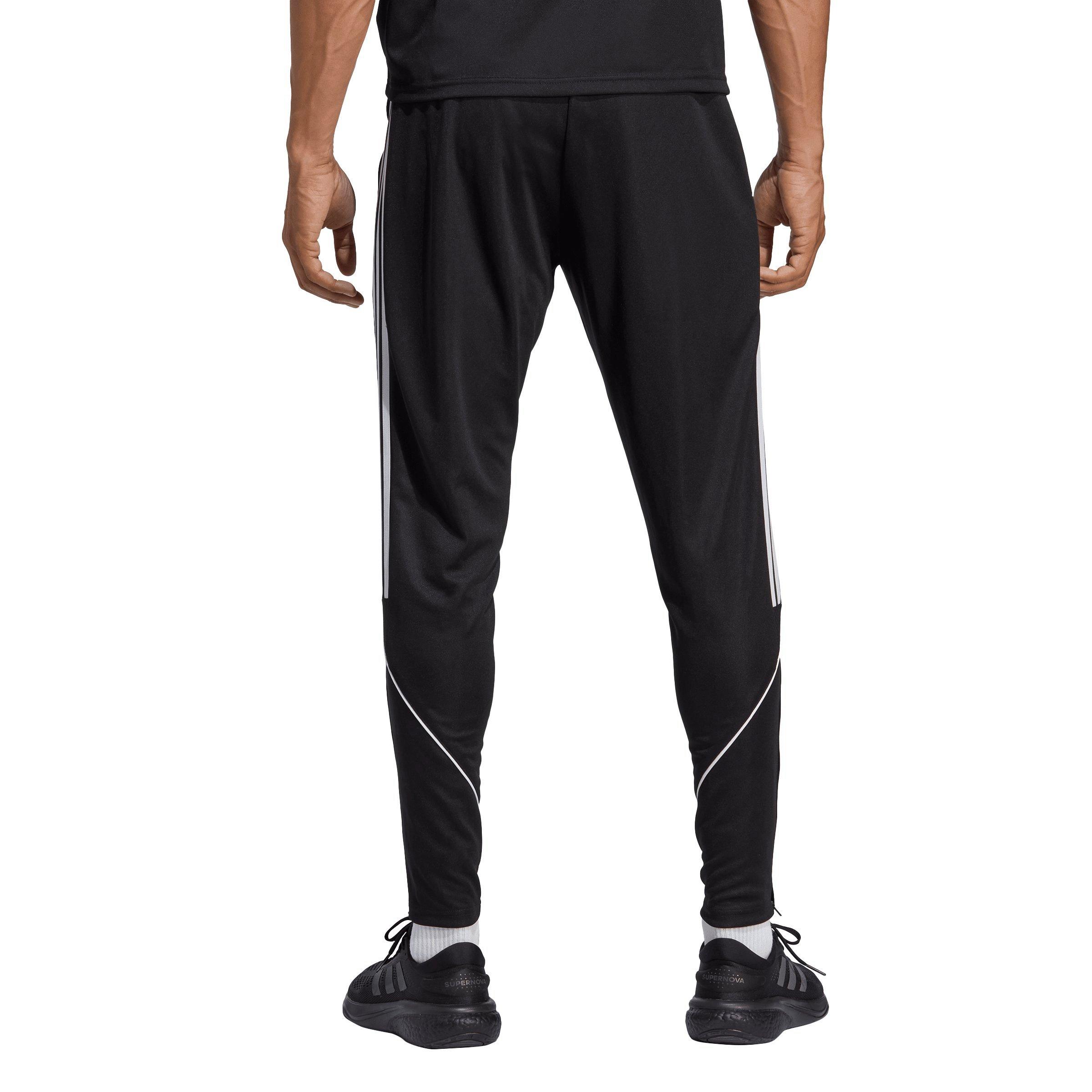 Adidas slim fit tango tapered mens hot sale training tracksuit zip bottoms pants sports