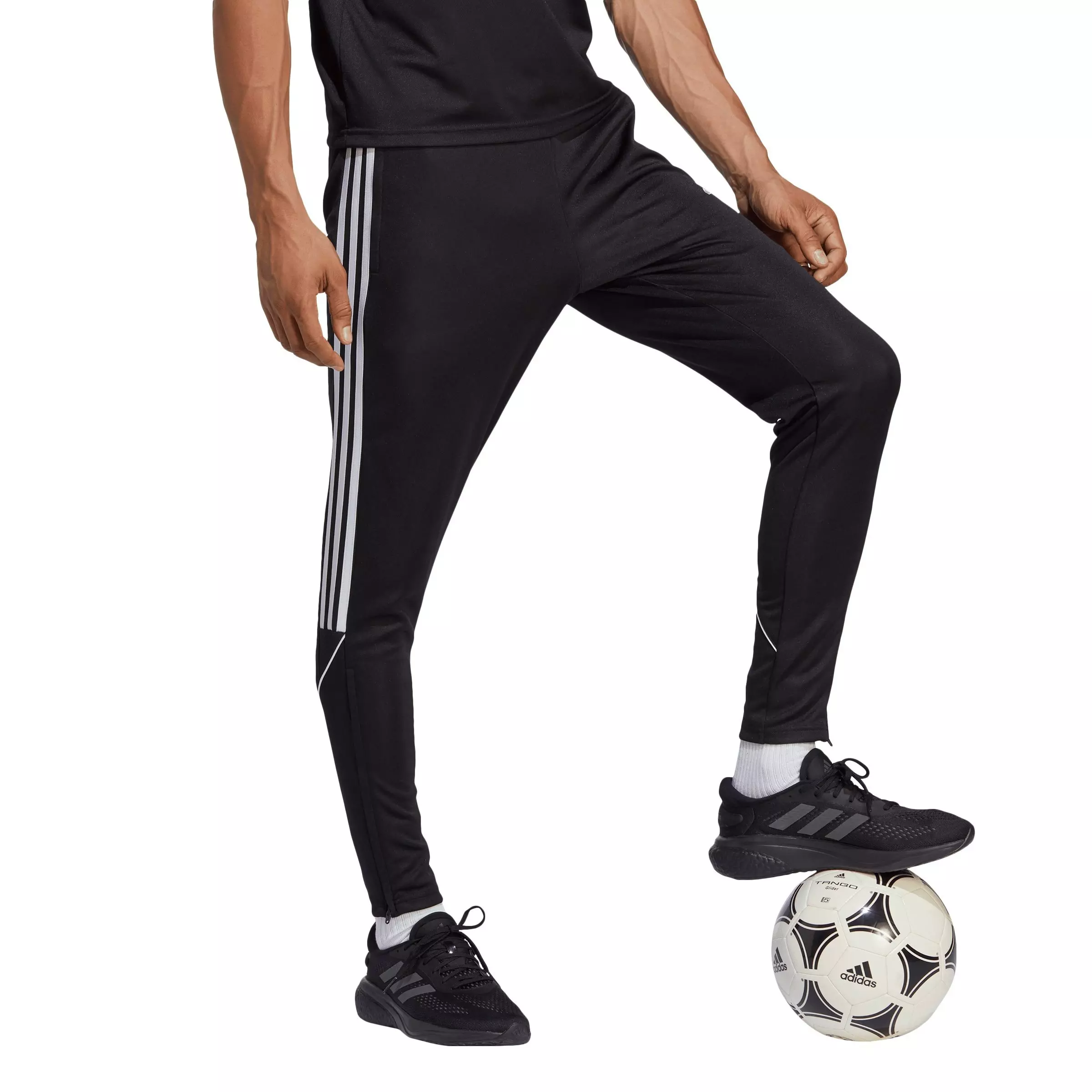 adidas Men's Tiro 23 Track Pants-Black/White - BLACK/WHITE