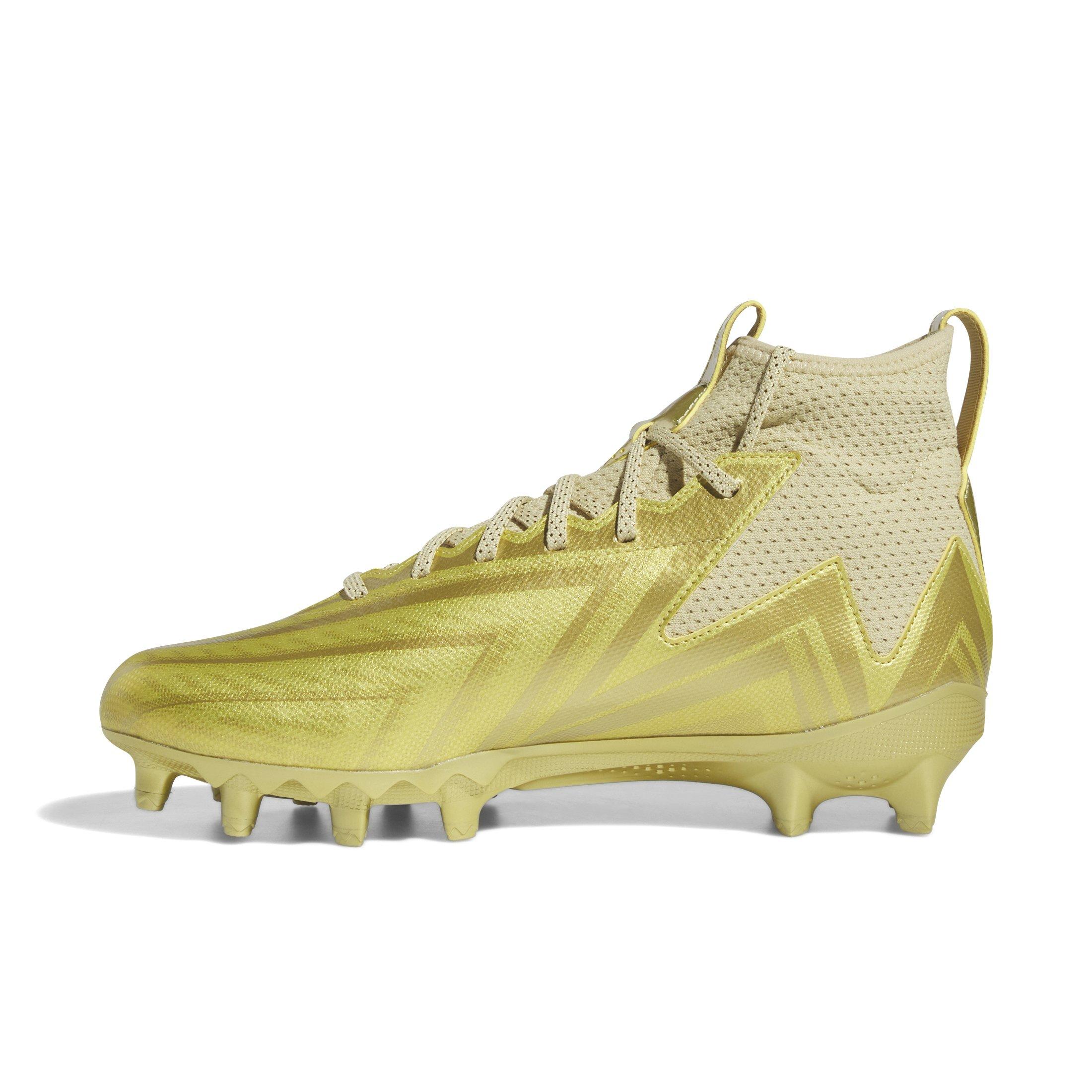 Gold addidas outlet cleats