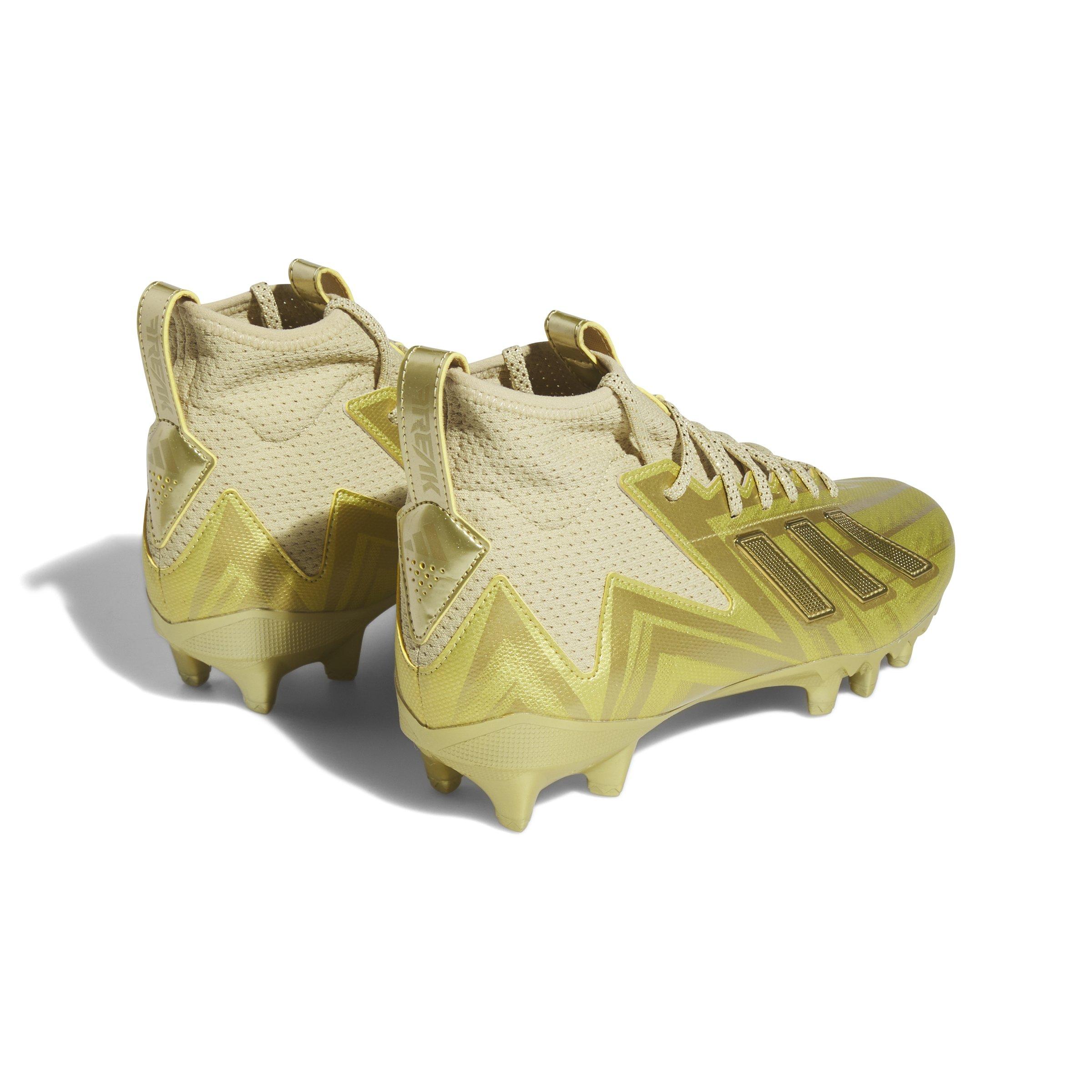 adidas Freak 23 Inline "Metallic Gold" Men's Football Cleat - GOLD Thumbnail View 4