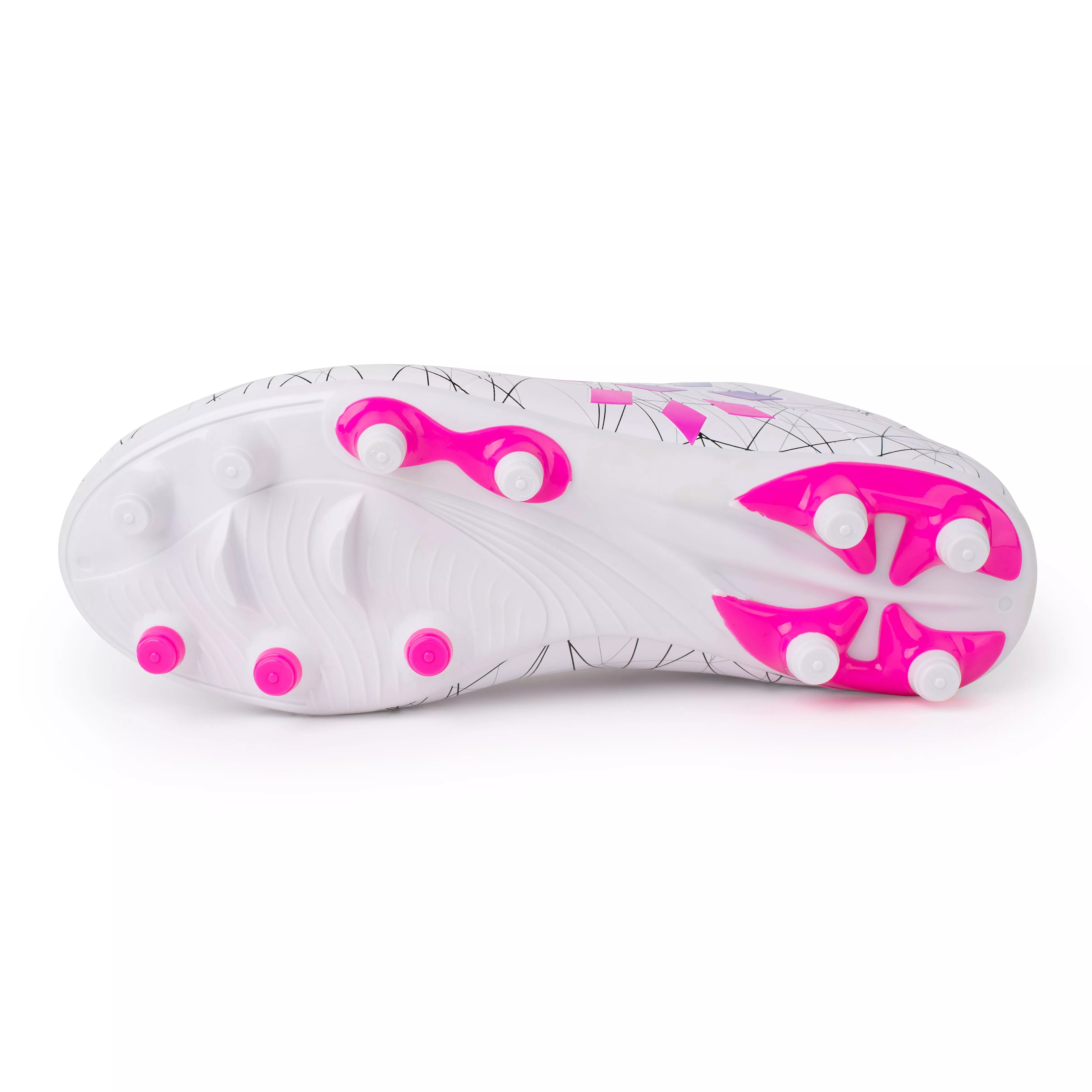 RIP-IT "White/Pink" Grade School Girls' Soccer Cleat - WHITE/PINK