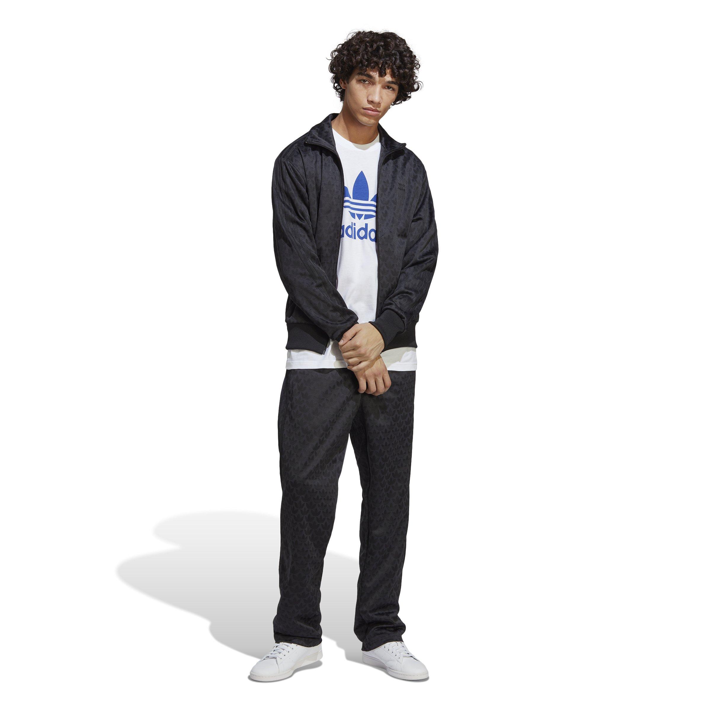 adidas Men's Trefoil Tee-White/Blue - WHITE/BLUE Thumbnail View 4