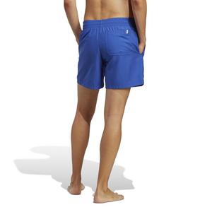 adidas Men's Adicolor Essentials Trefoil Swim Shorts-Blue