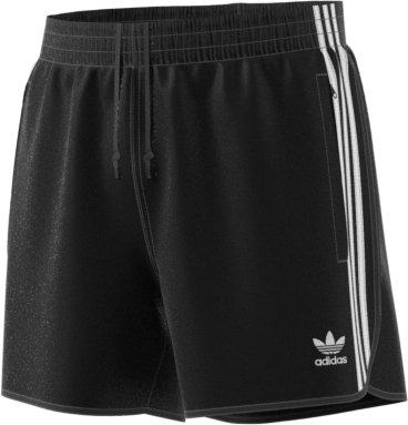 adidas Men\'s Adicolor Classics Sprinter | City Shorts-Black/White - Hibbett Gear