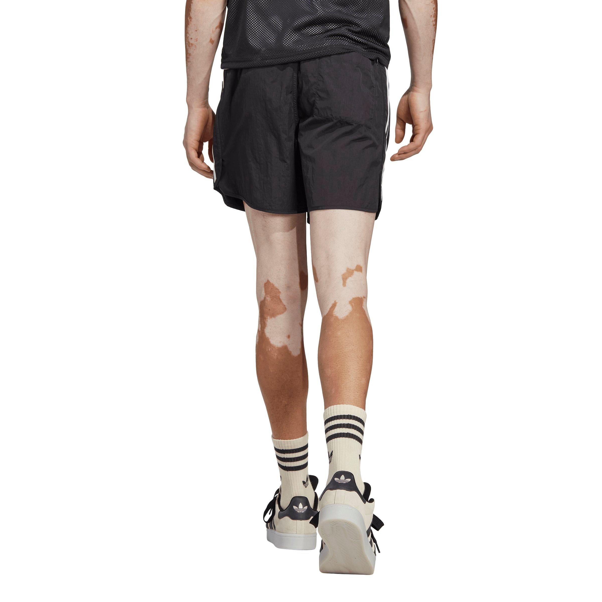 adidas Men's Adicolor Classics Sprinter Shorts-Black/White - BLACK/WHITE