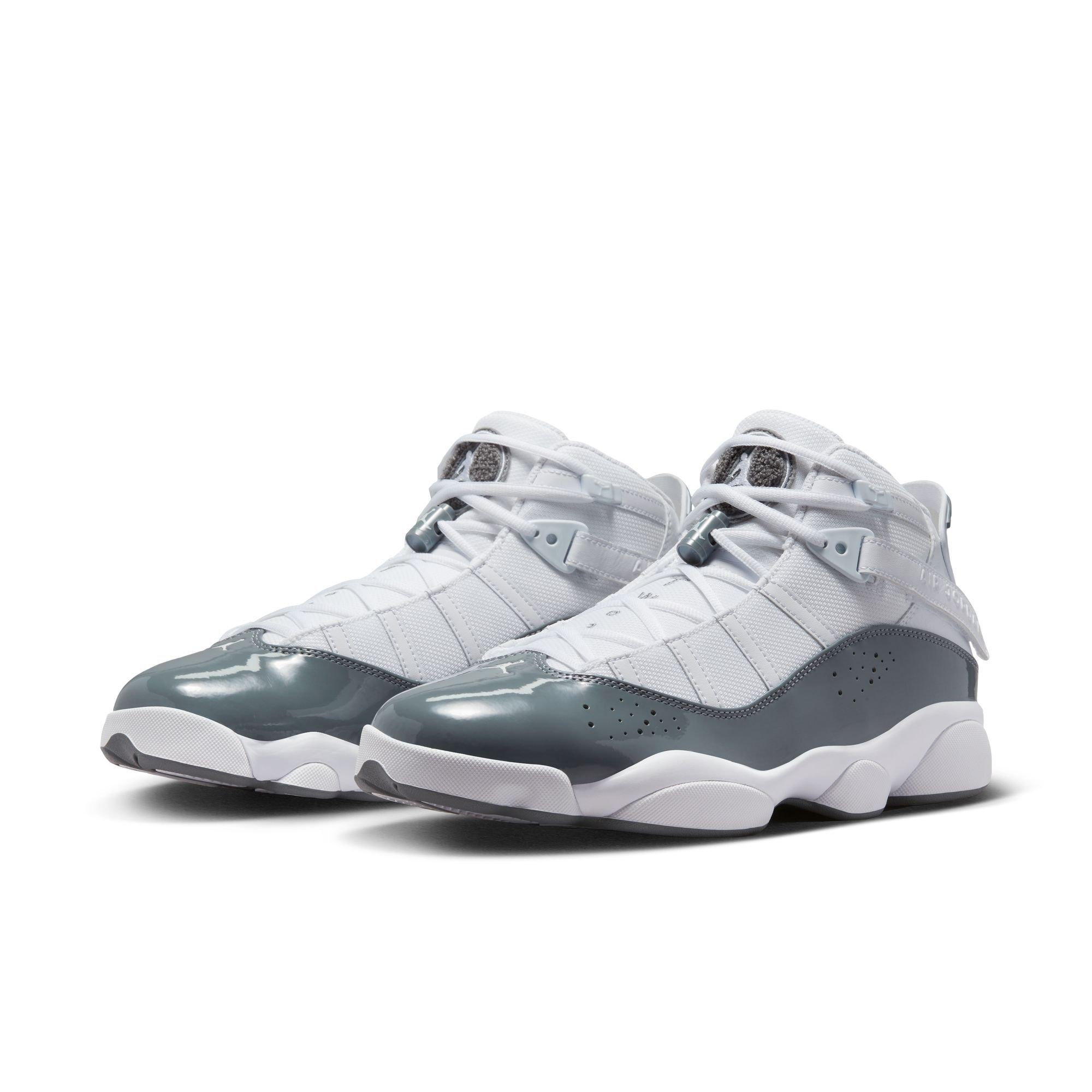 White and clearance gray jordan 6