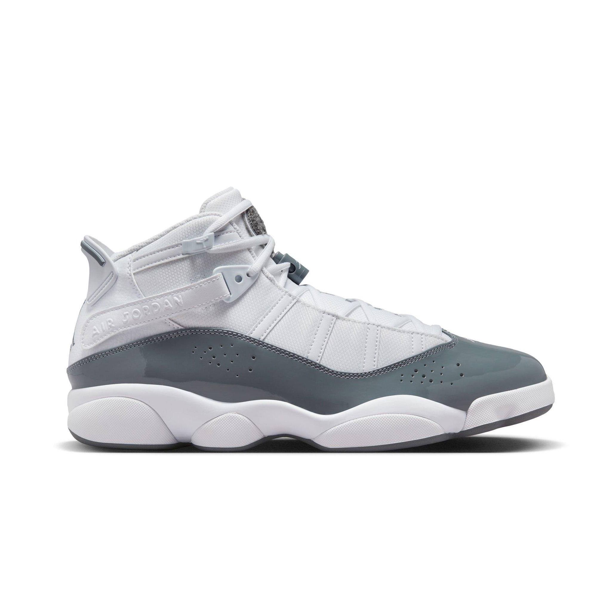 Grey 6 2025 ring jordans