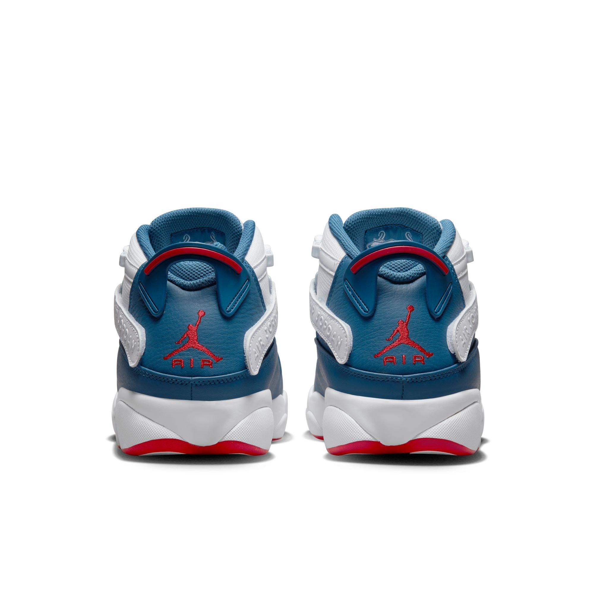 Blue jordan hot sale 6 rings