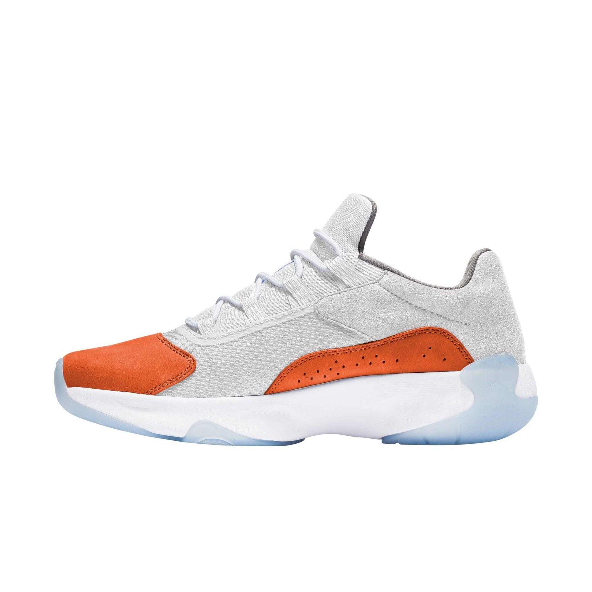 White orange hot sale jordan 11