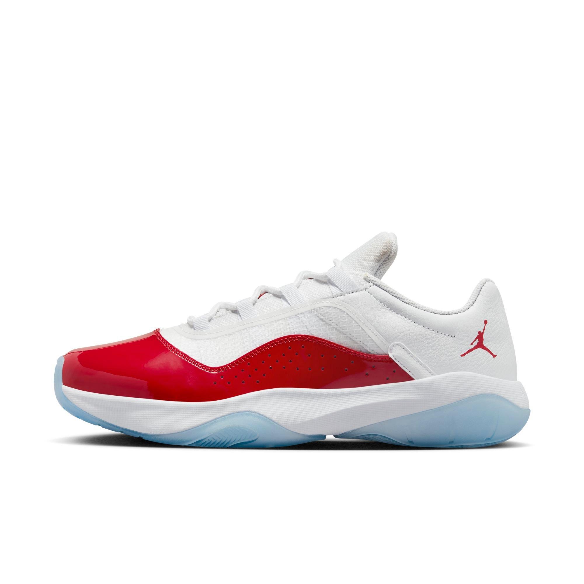 Jordan 11 CMFT Low "White/Gym Red/Black" Men's Shoe - WHITE/RED/BLACK Thumbnail View 5