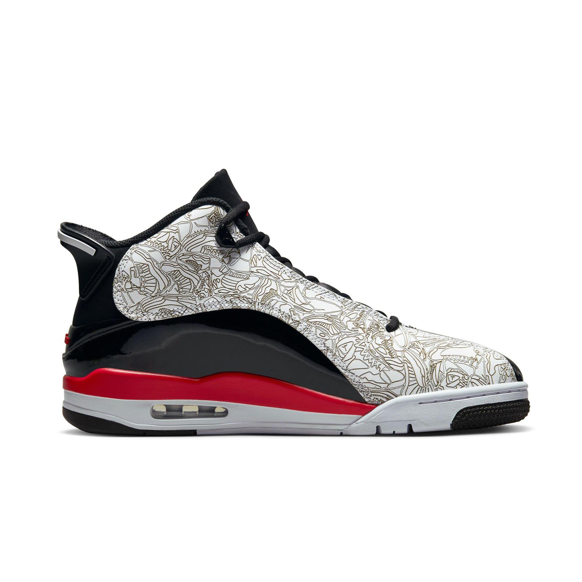 air jordan dub zero white black red