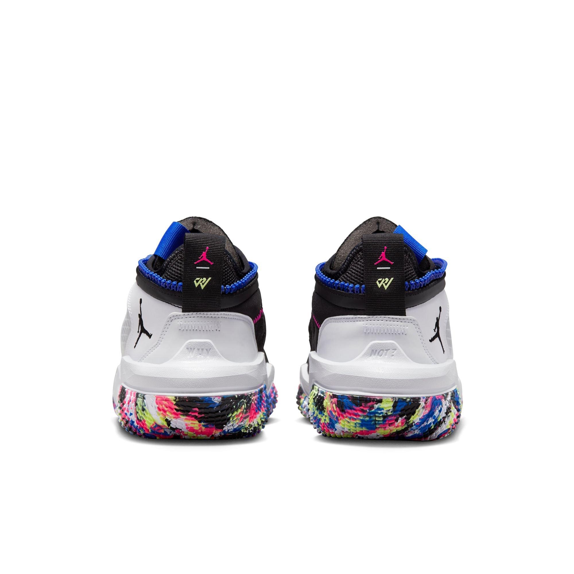 Jordan Why Not? Zer0.6 "White/Black/Liquid Lime" Men's Basketball Shoe - WHITE/BLACK/LIQUID LIME Thumbnail View 9