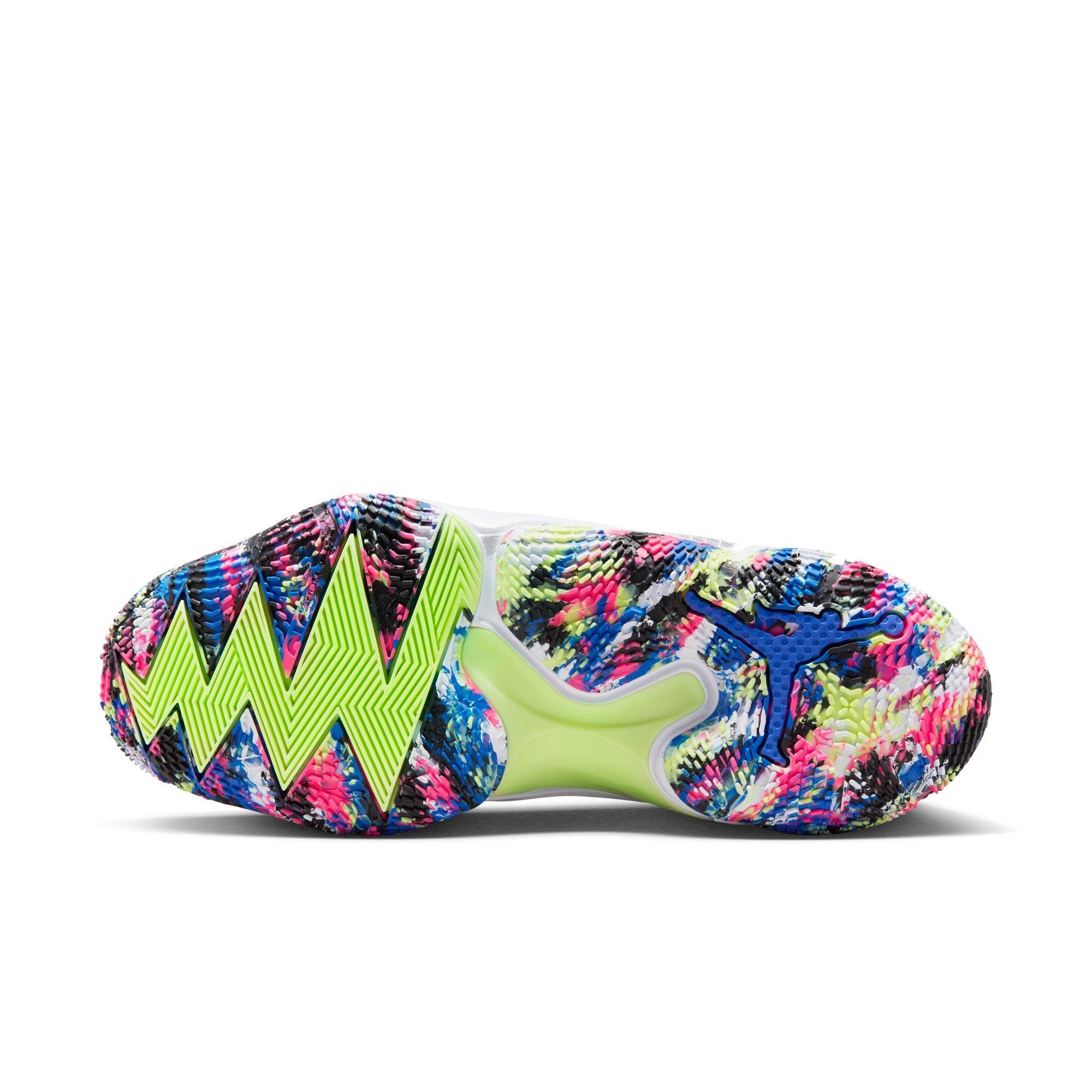 Jordan Why Not? Zer0.6 "White/Black/Liquid Lime" Men's Basketball Shoe - WHITE/BLACK/LIQUID LIME Thumbnail View 11