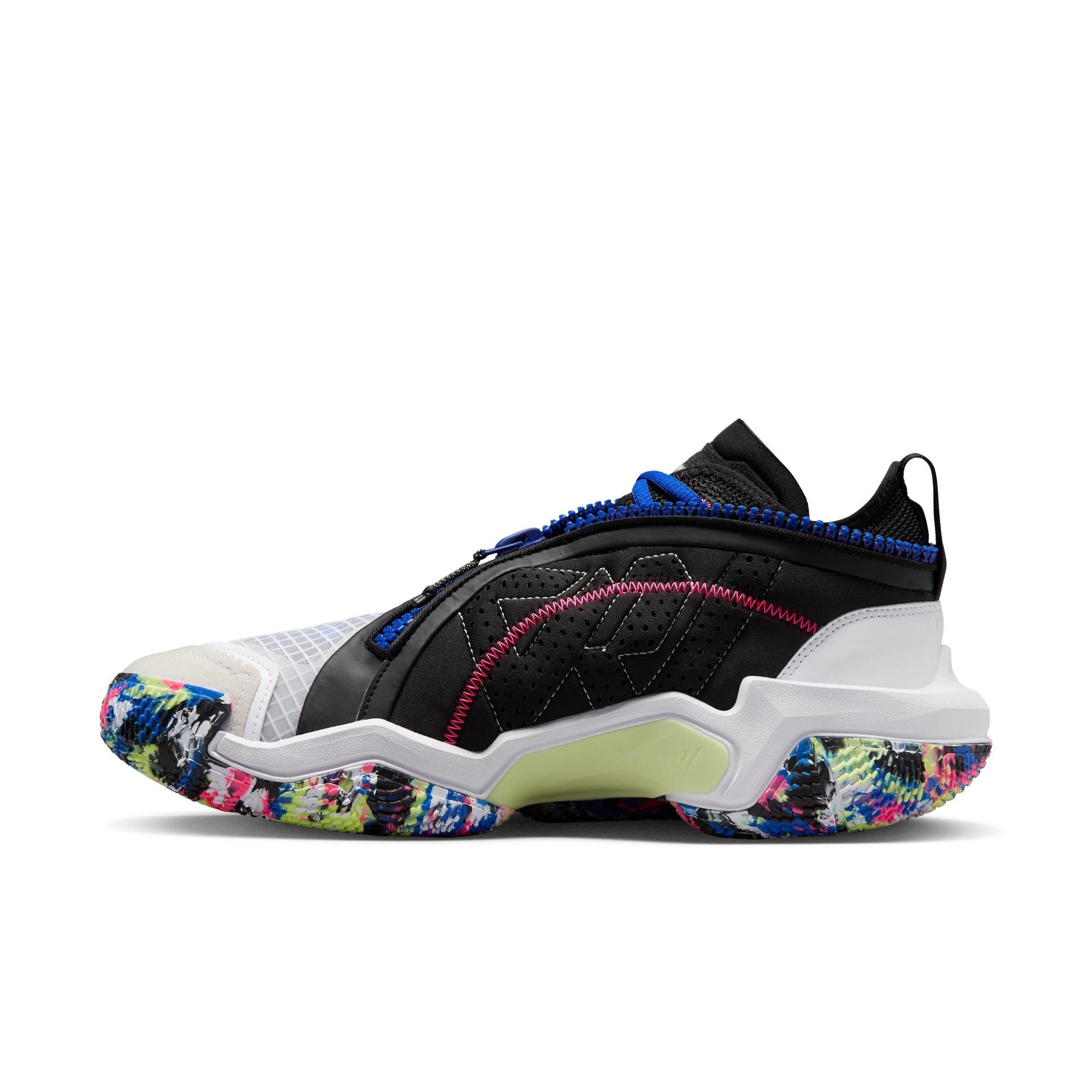 Jordan Why Not? Zer0.6 "White/Black/Liquid Lime" Men's Basketball Shoe - WHITE/BLACK/LIQUID LIME Thumbnail View 8