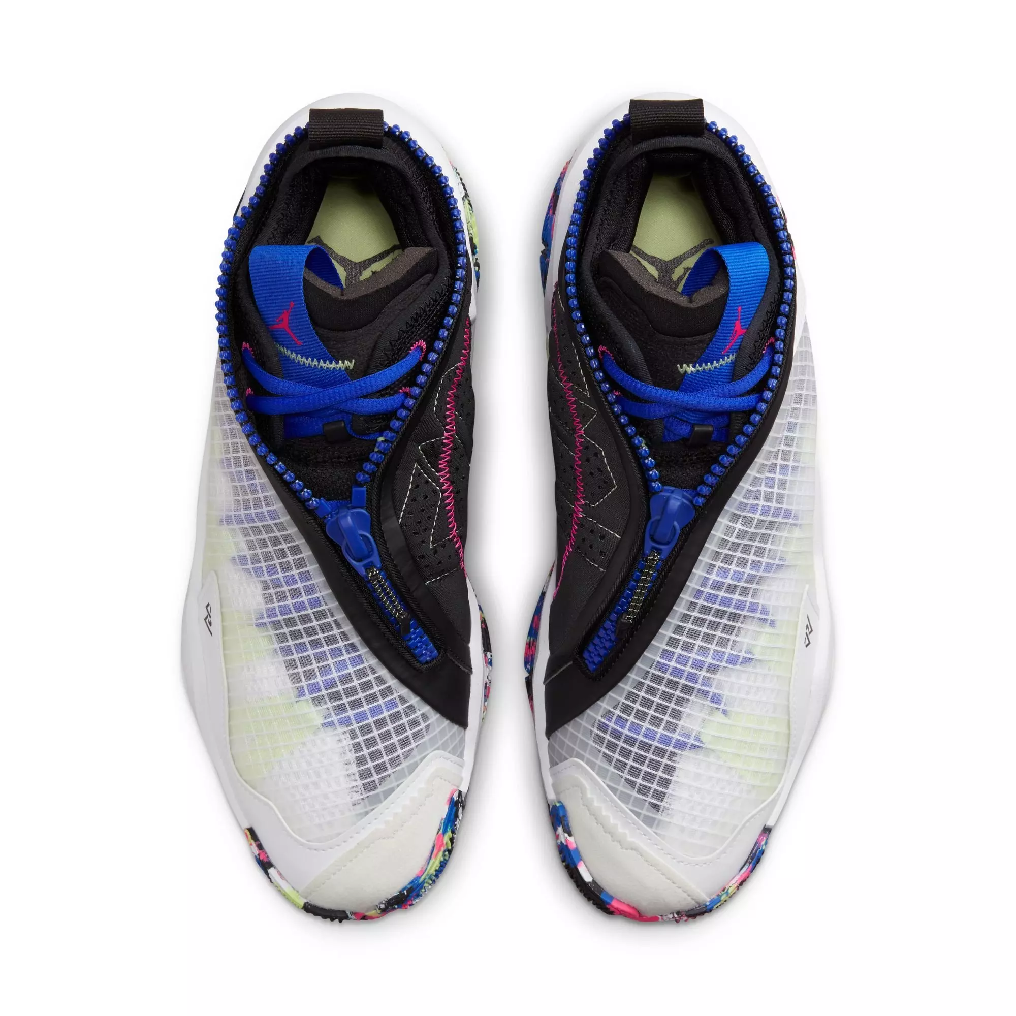 Jordan Why Not? Zer0.6 "White/Black/Liquid Lime" Men's Basketball Shoe - WHITE/BLACK/LIQUID LIME