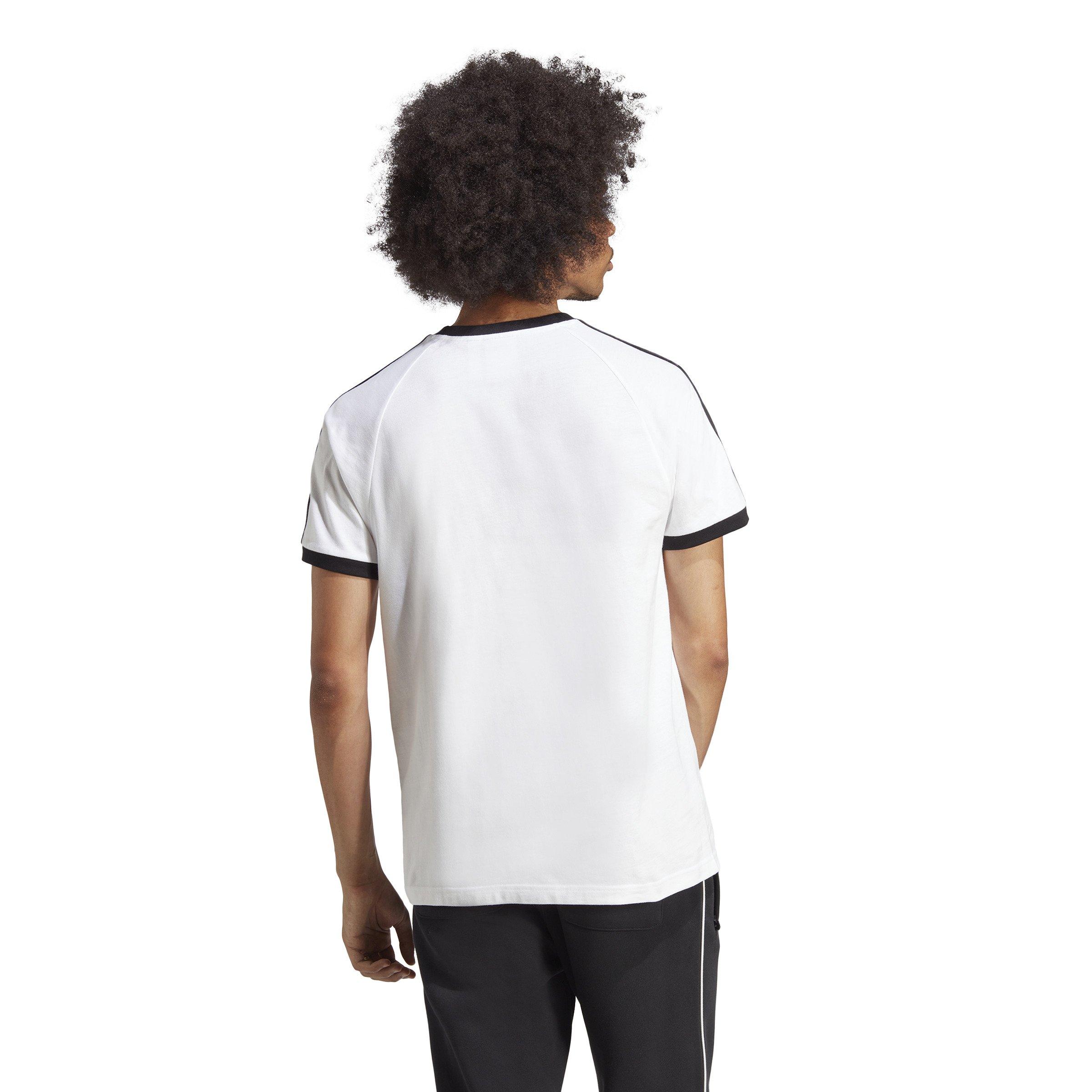 adidas Men's Adicolor Classics 3-Stripes Tee-White - WHITE