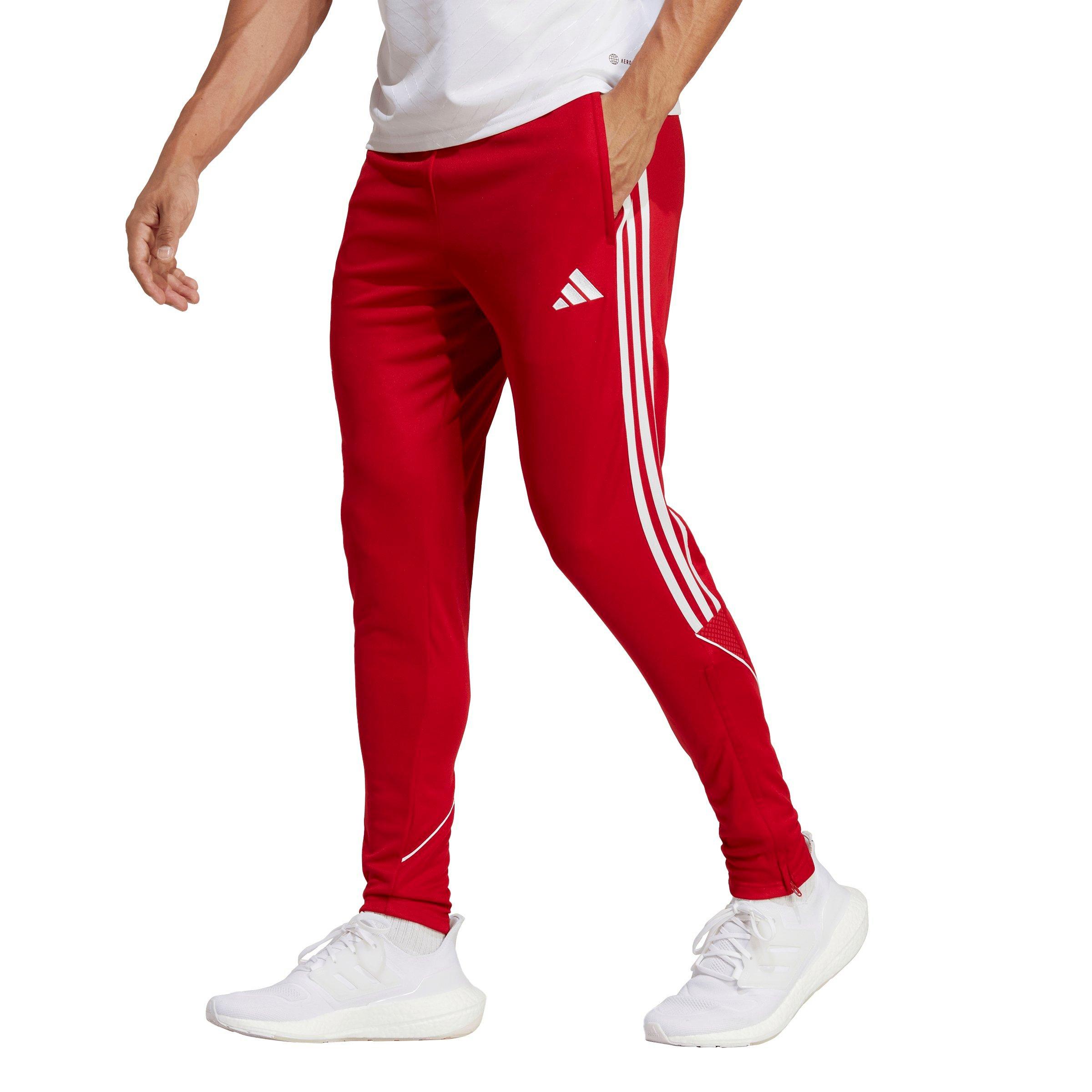 adidas Men's Tiro 23 Track Pants-Red/White - Hibbett | City Gear