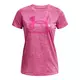 Under Armour Women's Tech Twist Graphic Tee-Pink - PINK Thumbnail View 5
