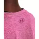 Under Armour Women's Tech Twist Graphic Tee-Pink - PINK Thumbnail View 3