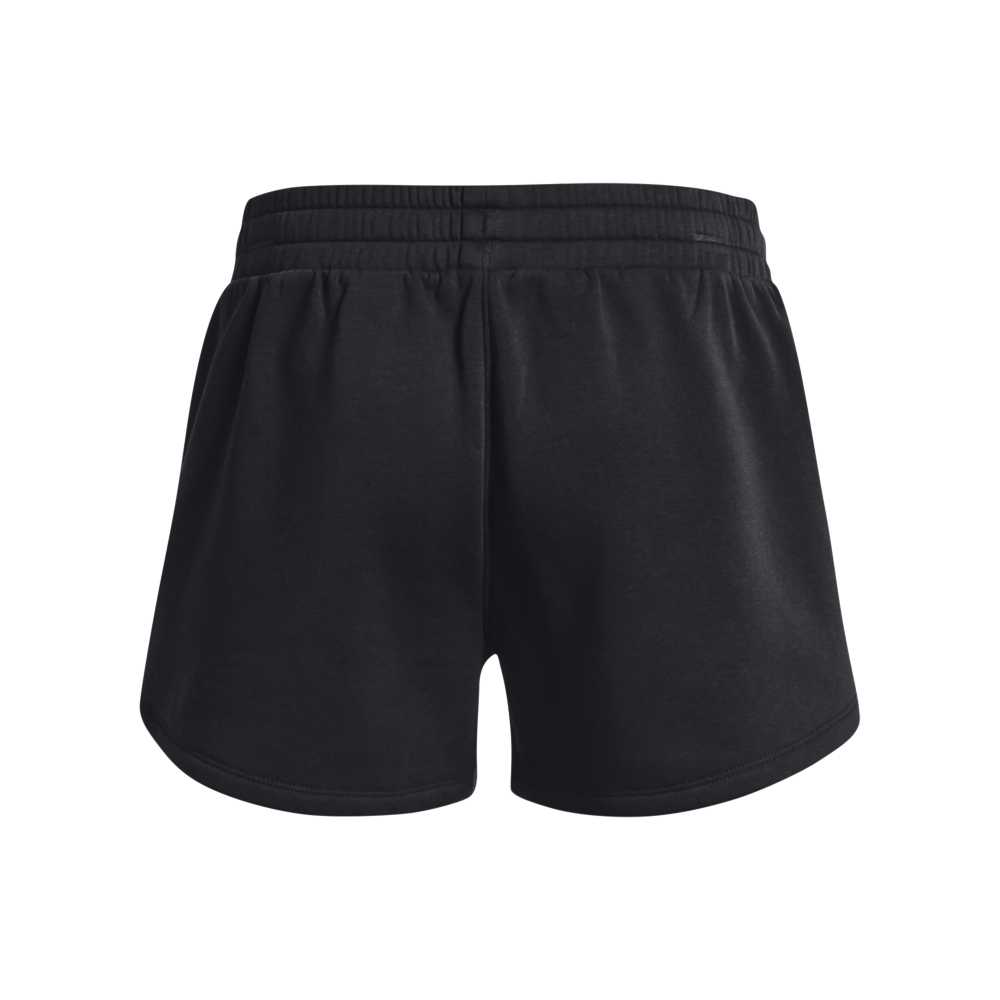 Under Armour Women's Rival Fleece Shorts-Black - BLACK Thumbnail View 6
