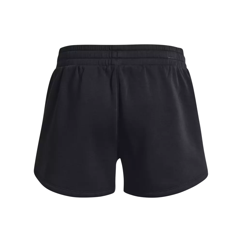 Under Armour Women's Rival Fleece Shorts-Black - BLACK