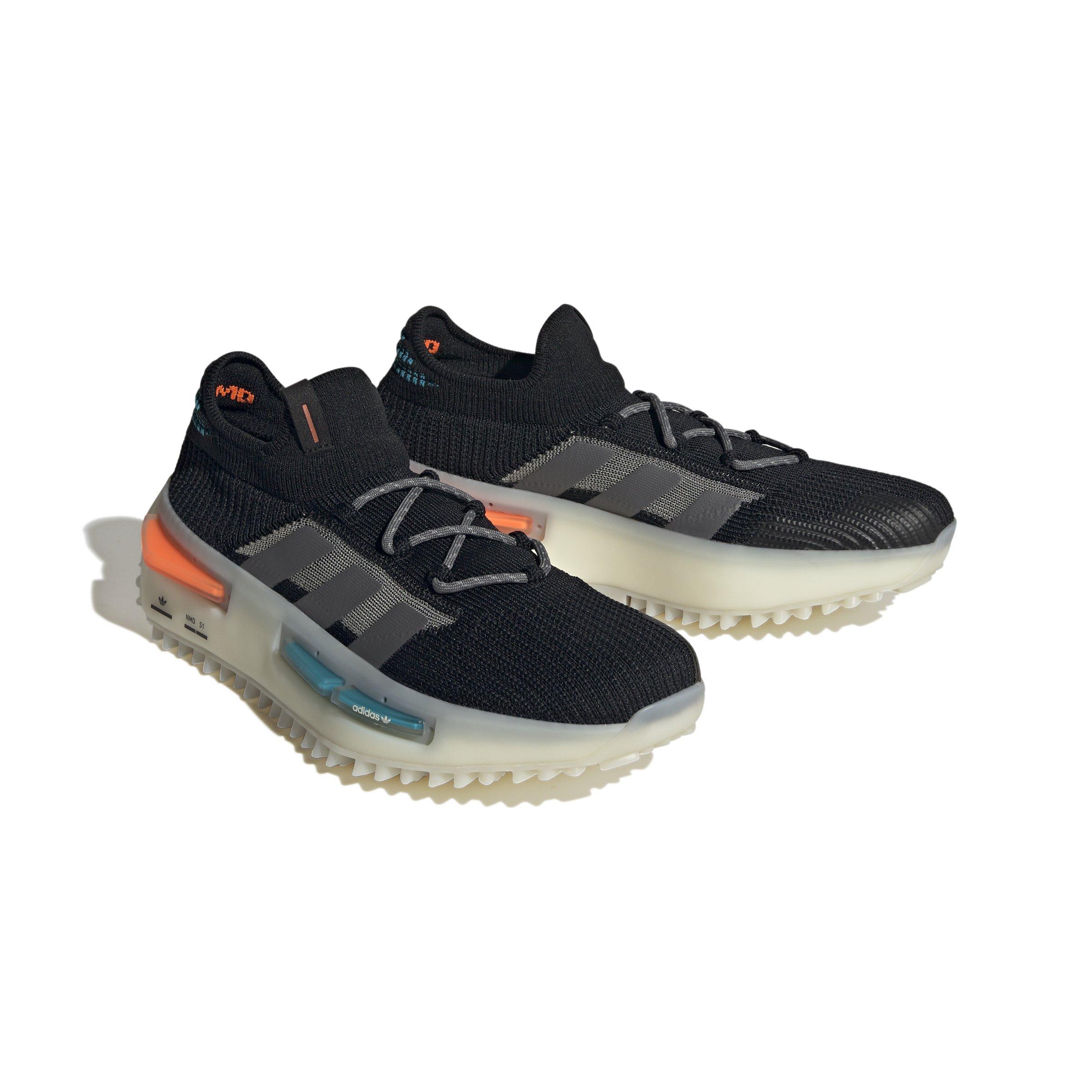 adidas Originals NMD_S1 "Black Teal Orange" Men's Shoe Hibbett | City Gear
