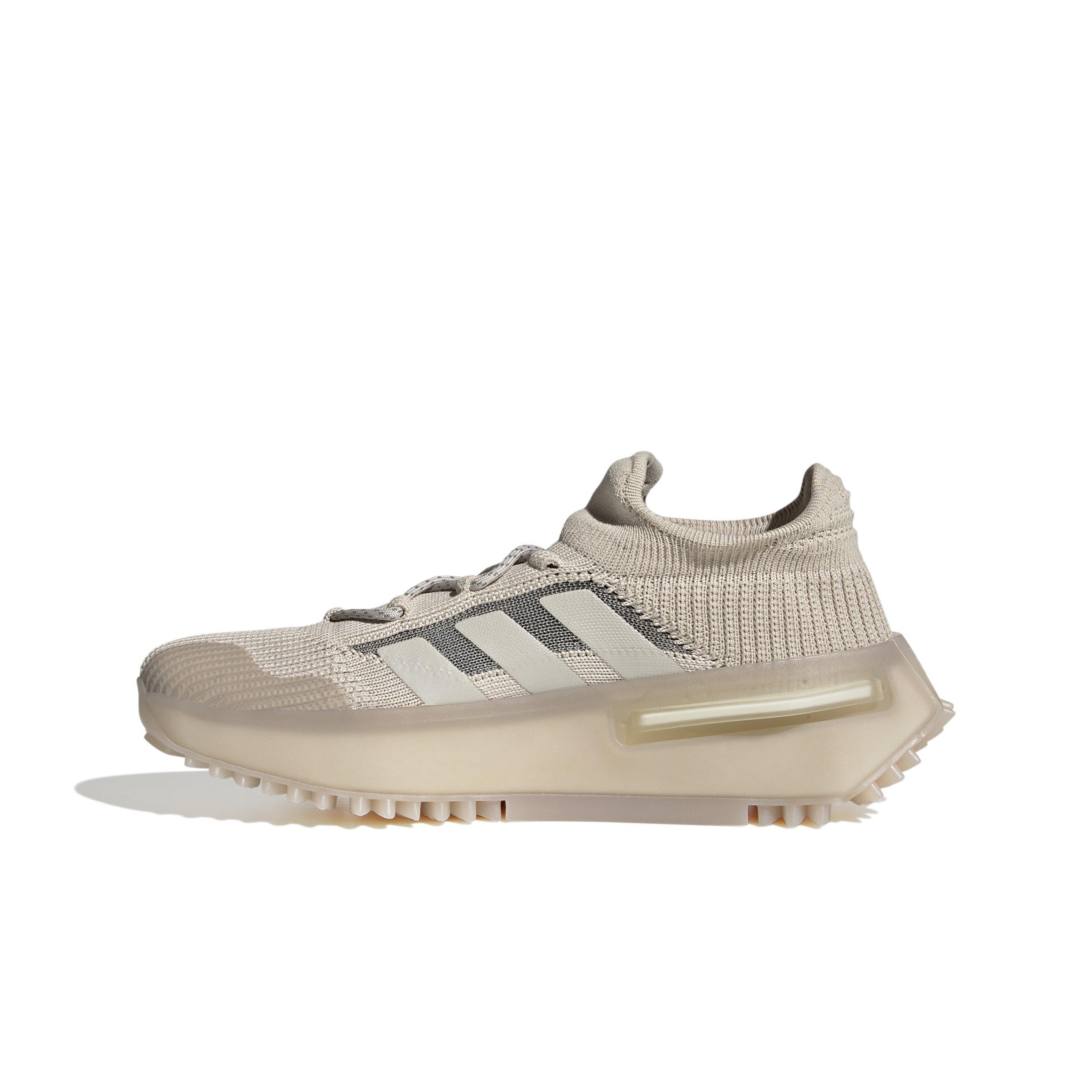 Adidas tan and white on sale shoes