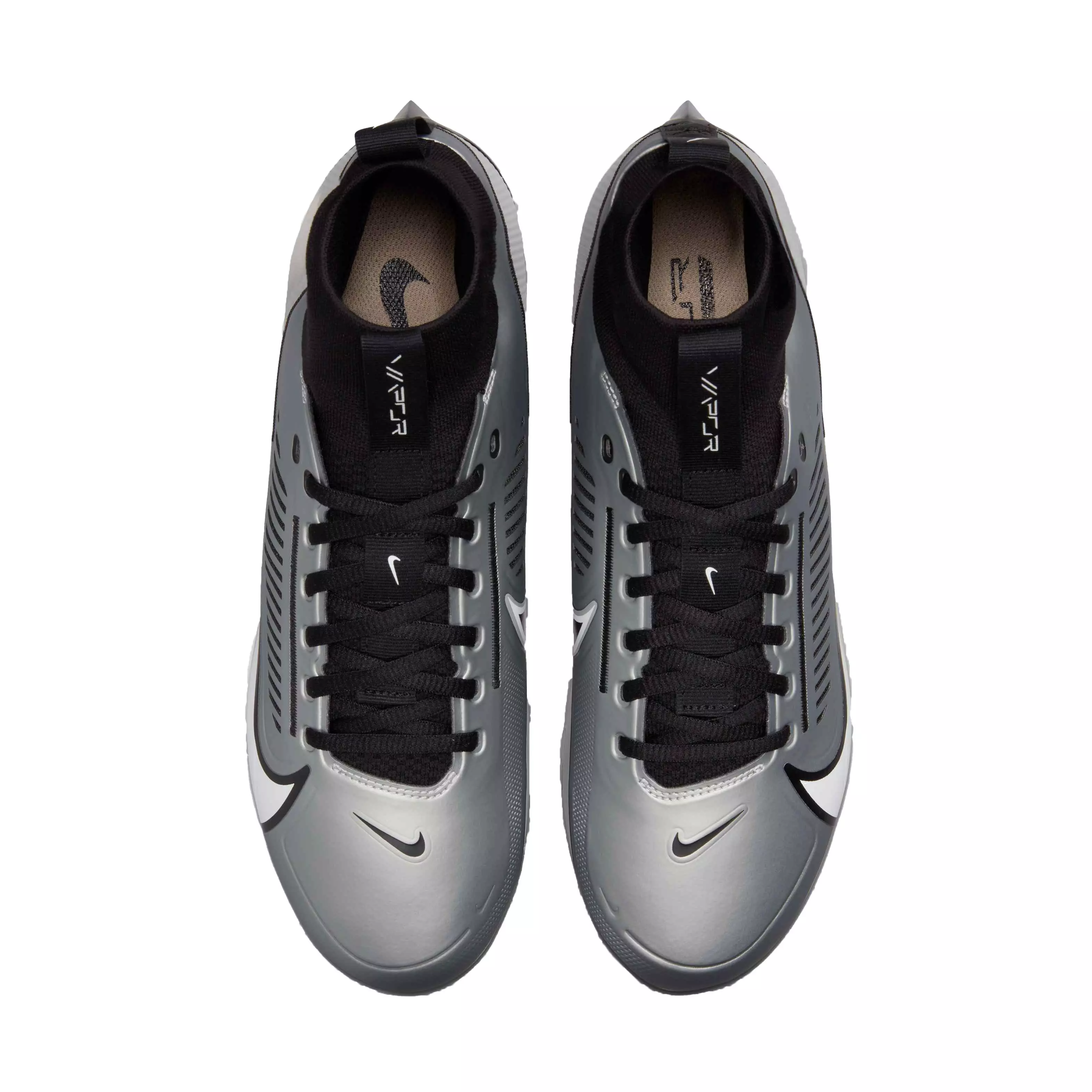 Nike Vapor Edge Pro 360 2 "Light Smoke Grey/White/Black/Khaki" Men's Football Cleat - LT GREY/WHITE/BLACK/KHAKI