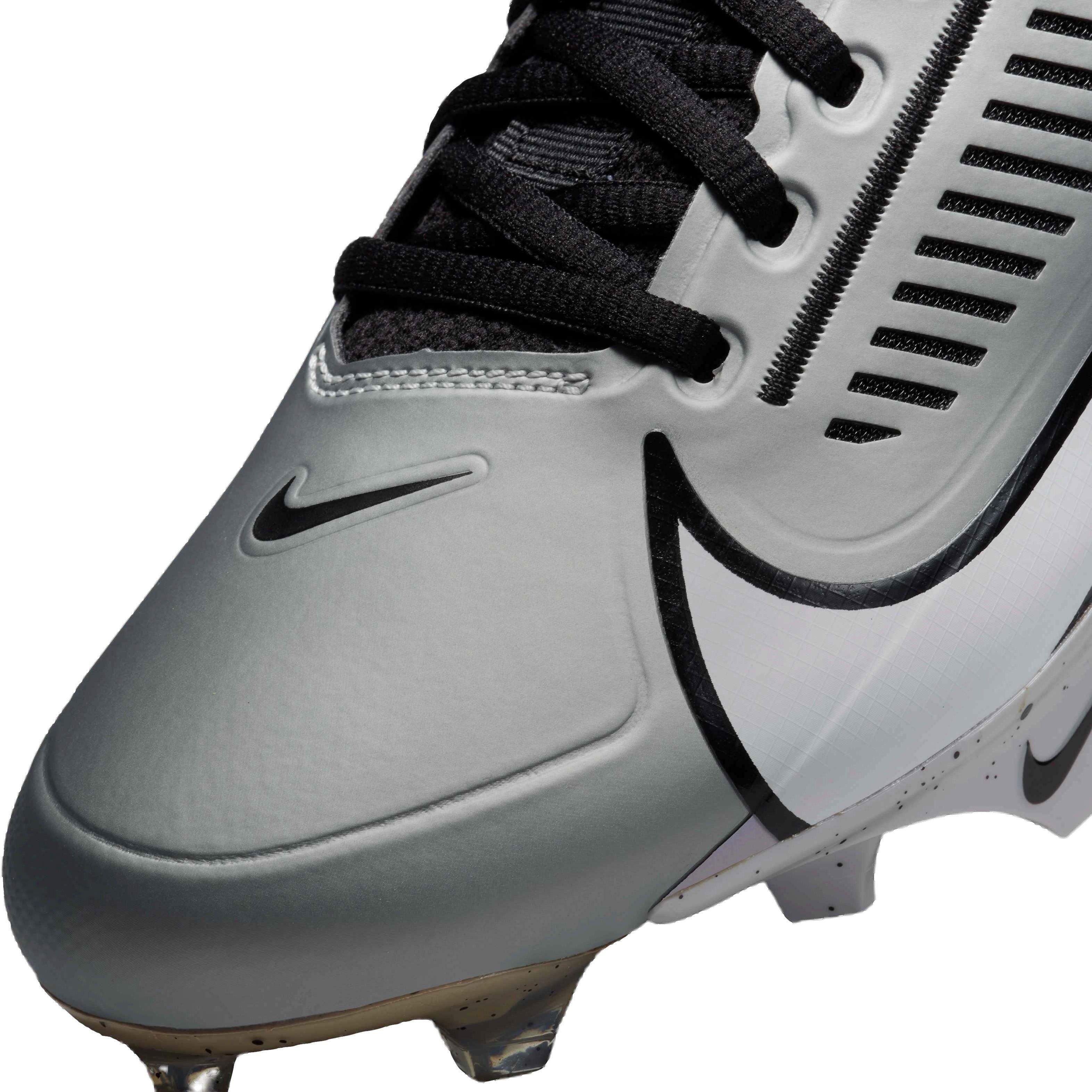 Nike Vapor Edge Pro 360 2 "Light Smoke Grey/White/Black/Khaki" Men's Football Cleat - LT GREY/WHITE/BLACK/KHAKI Thumbnail View 7