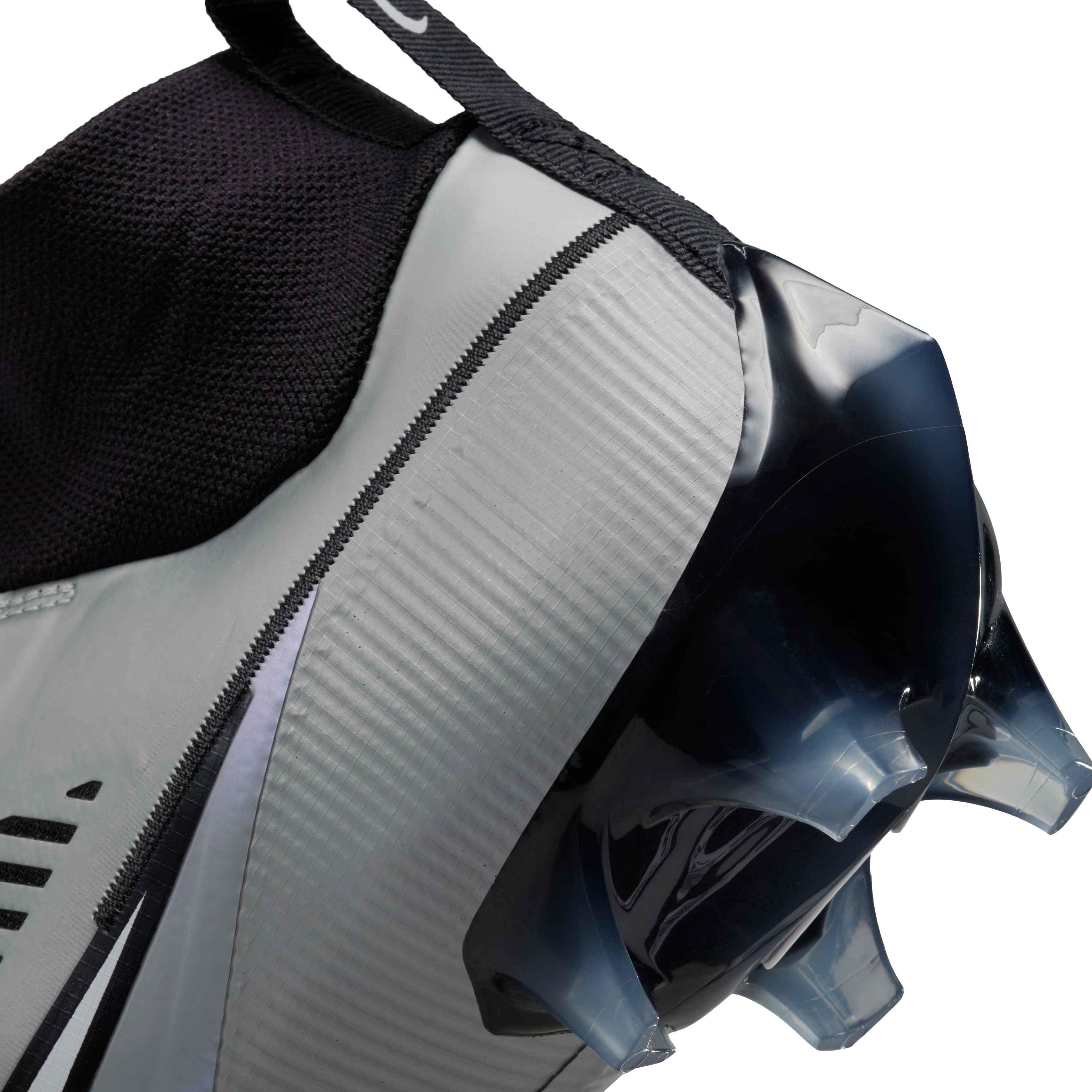 Nike Vapor Edge Pro 360 2 "Light Smoke Grey/White/Black/Khaki" Men's Football Cleat - LT GREY/WHITE/BLACK/KHAKI Thumbnail View 8