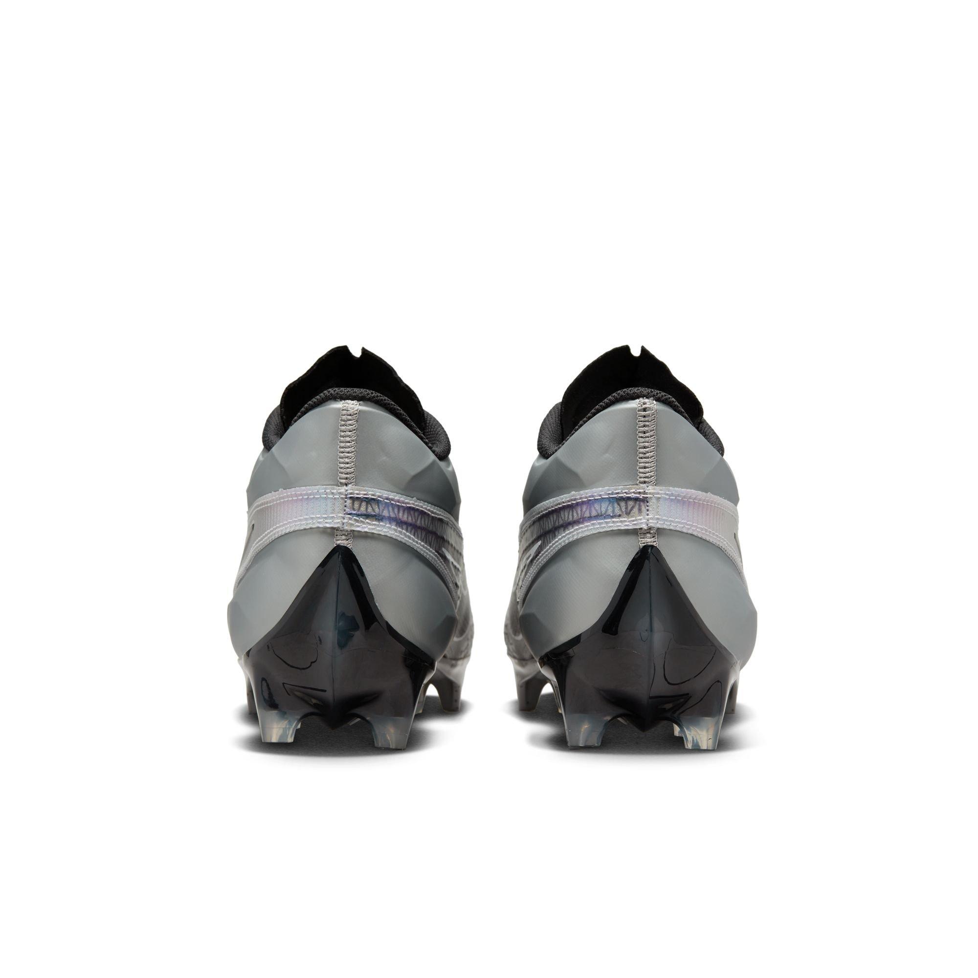 Nike Vapor Edge Elite 360 2 "Lt Smoke Grey/Black/White" Men's Football Cleat - GREY/BLACK Thumbnail View 7