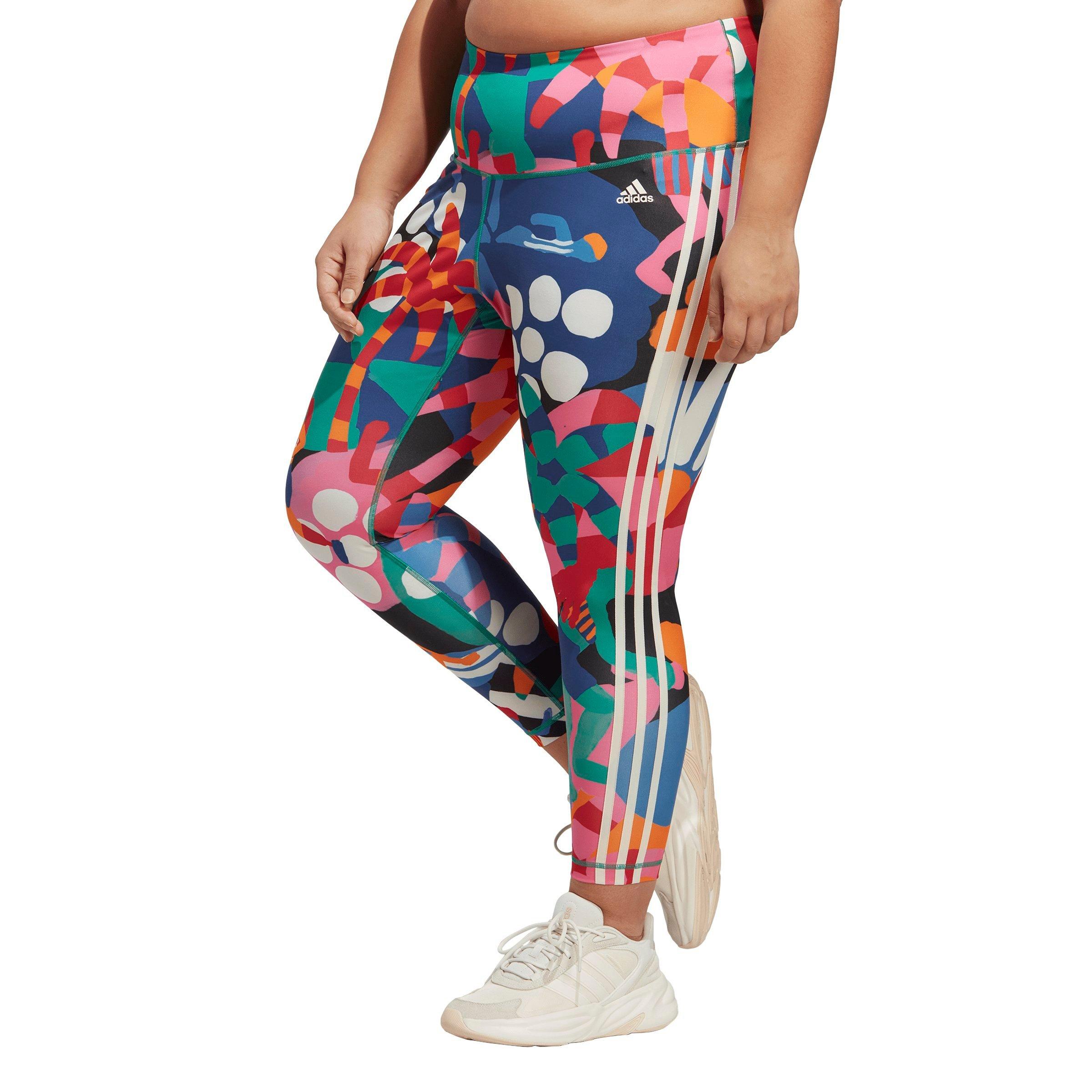 adidas Women's All Over Print Leggings-Multi-Color