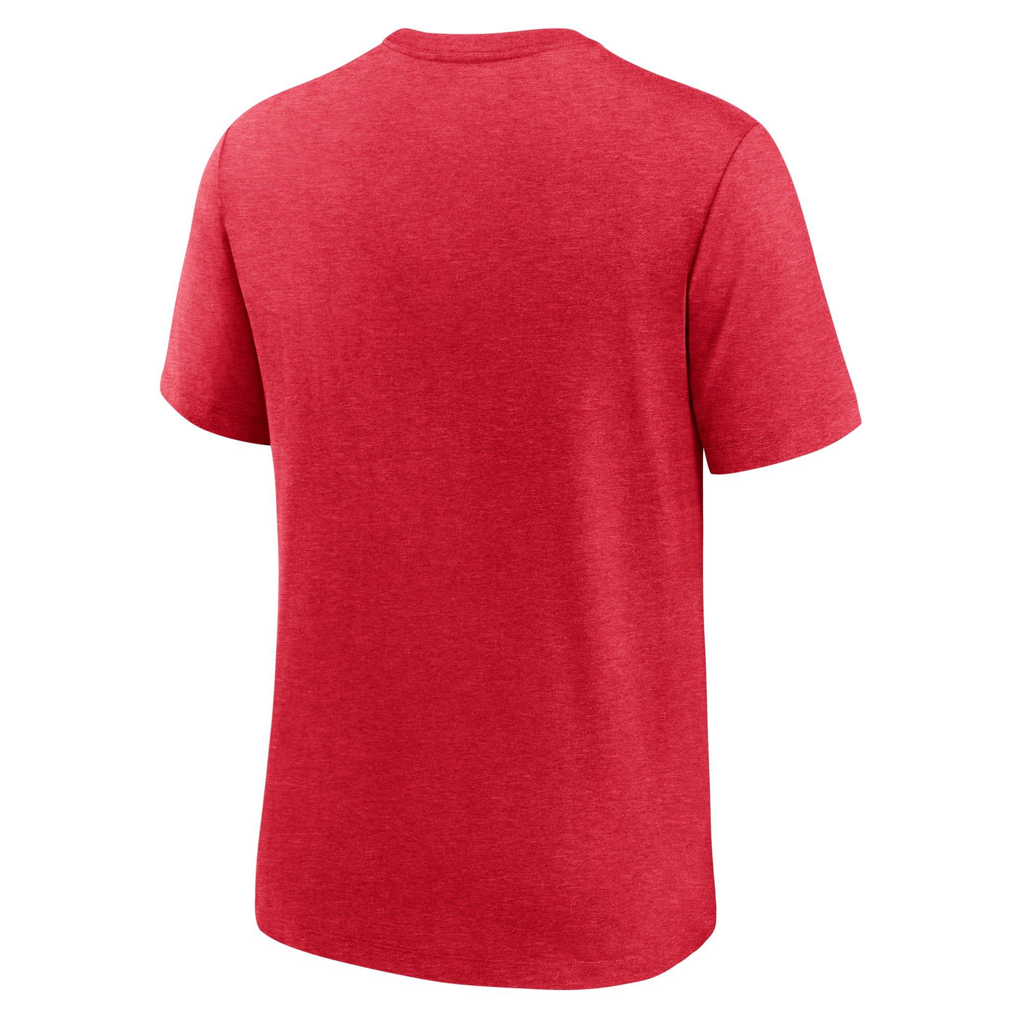 Cincinnati Reds Nike Rewind 3/4-Sleeve T-Shirt - White/Red