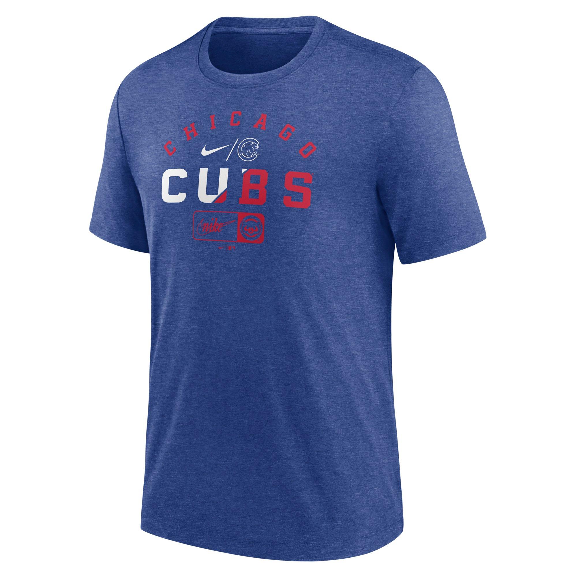 Nike Rewind Colors (MLB Chicago Cubs) Men's 3/4-Sleeve T-Shirt