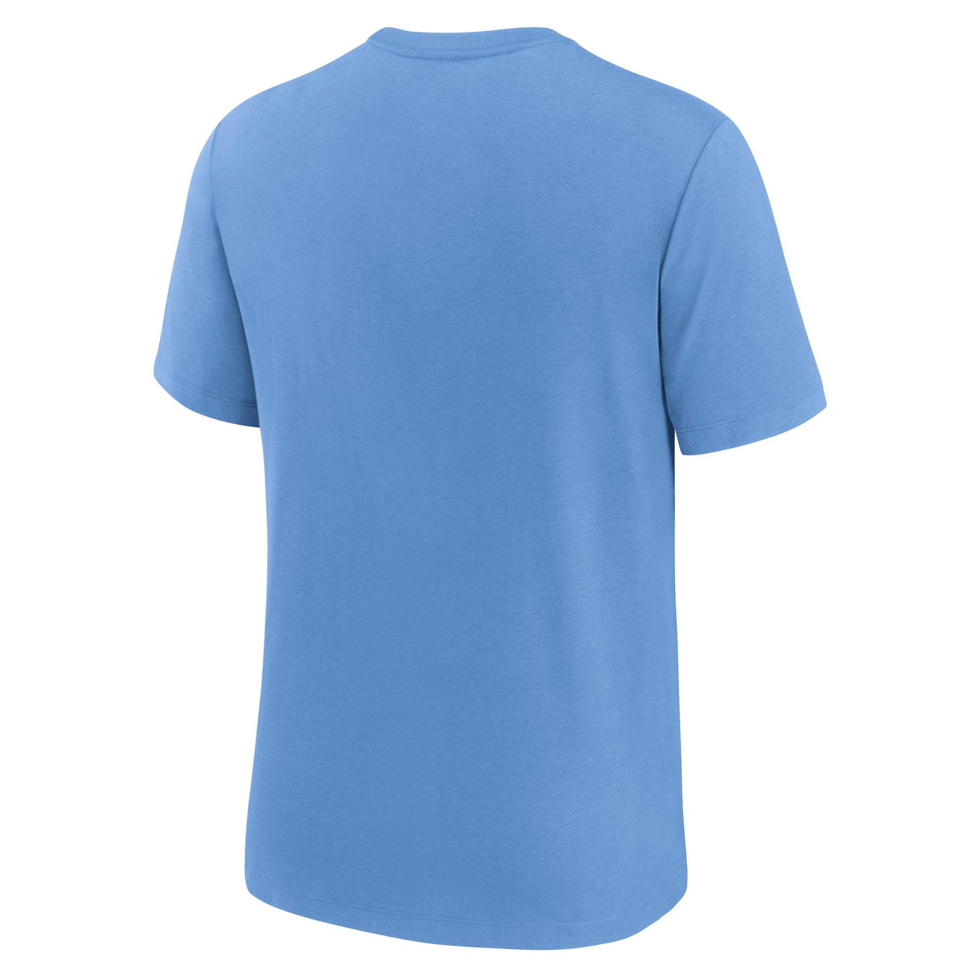 Nike Men's Nike White/Light Blue Kansas City Royals Rewind 3/4-Sleeve T- Shirt