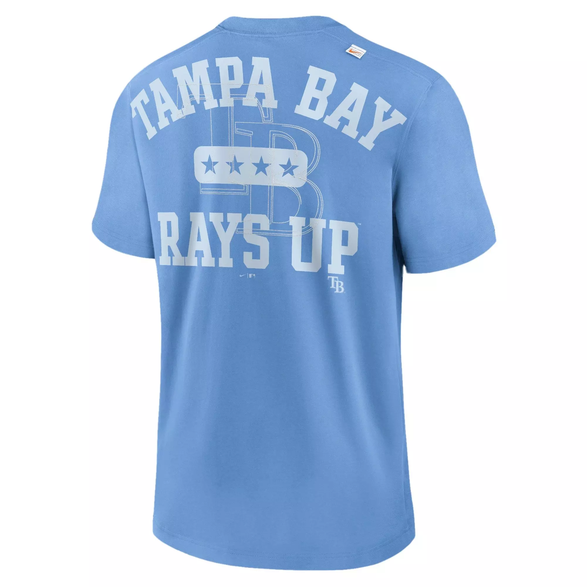 Nike Men's Tampa Bay Devil Rays Statement MLB Tee - BLUE