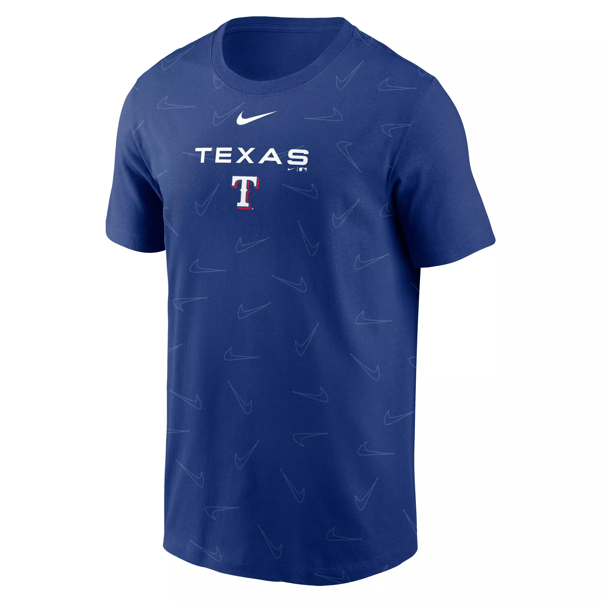 Nike Men's Texas Rangers Top Line Short Sleeve Tee - BLUE