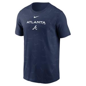 Nike Men's Atlanta Braves Top Line Short Sleeve Tee