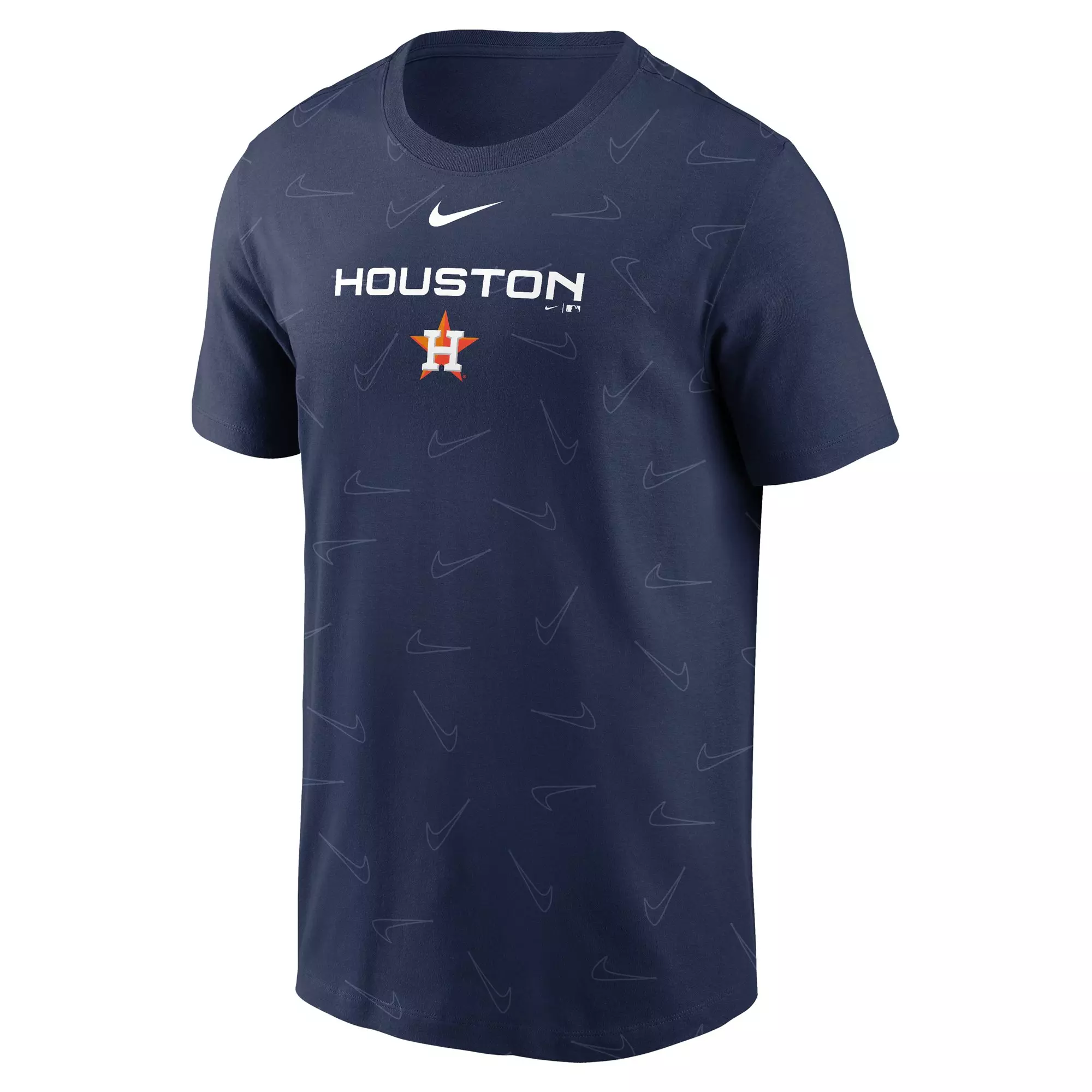 Nike Men's Houston Astros Top Line Short Sleeve Tee - NAVY