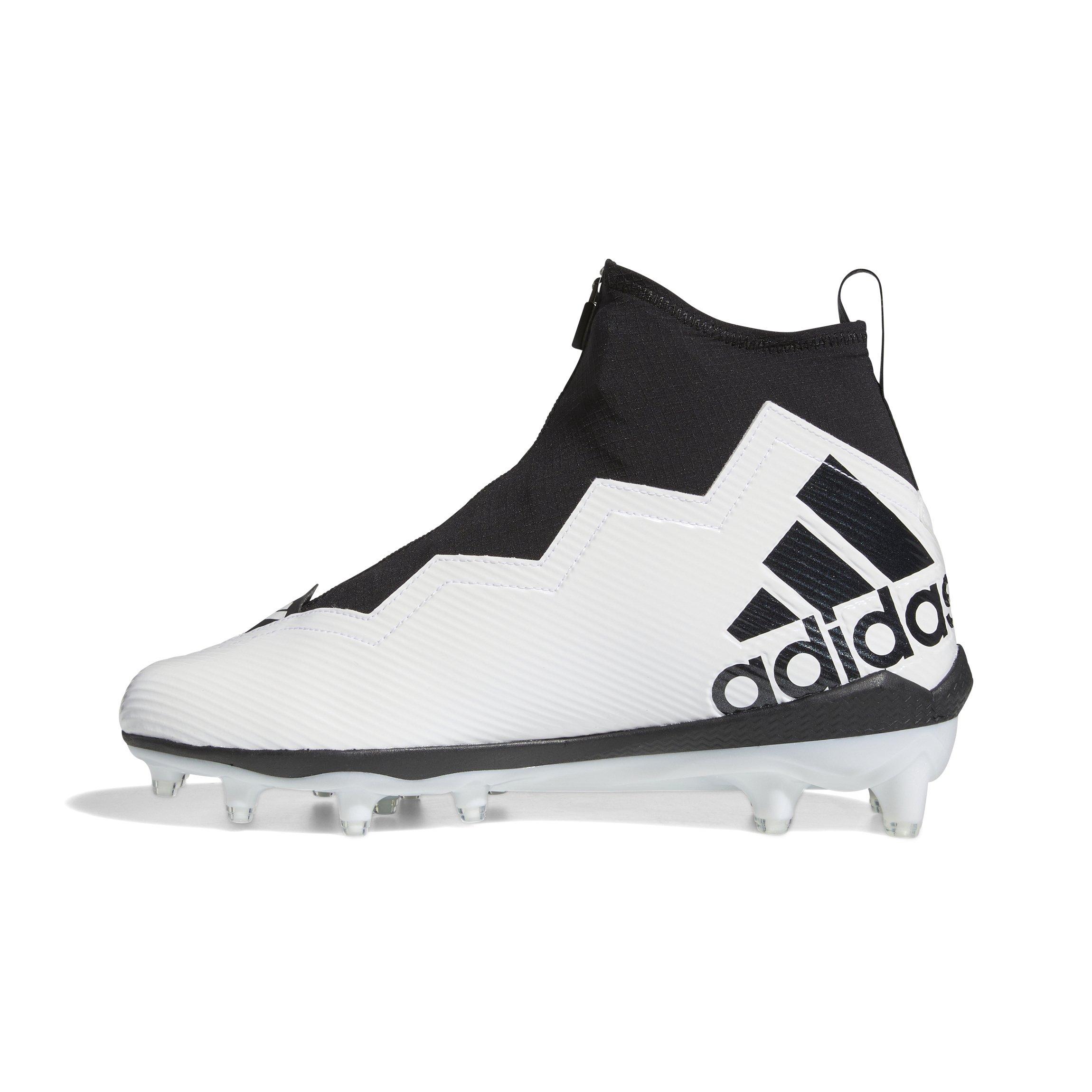 adidas Nasty 2.0 "Ftwr White/Black/Grey" Men's Football Cleat - WHITE/BLACK/GREY Thumbnail View 2