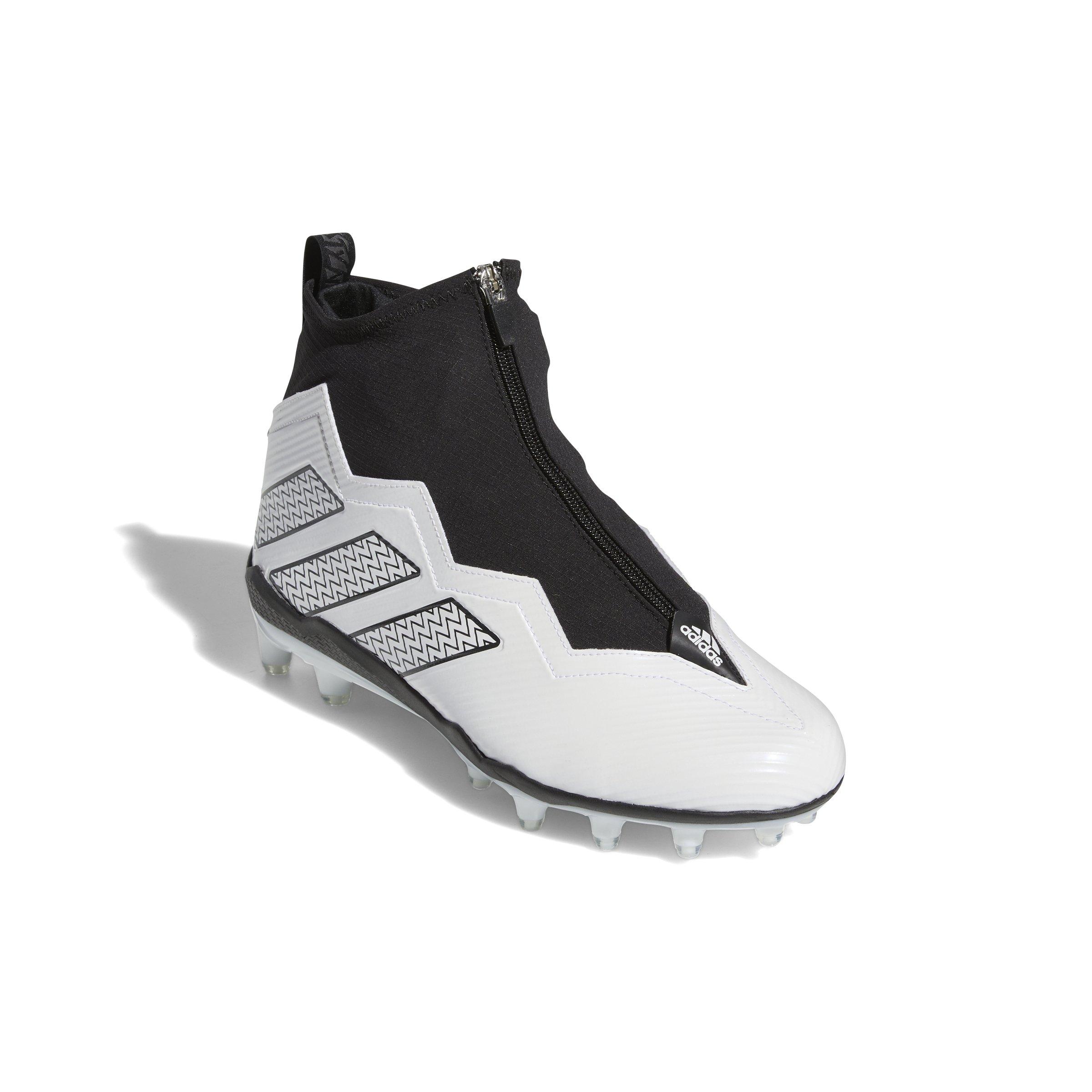 adidas Nasty 2.0 "Ftwr White/Black/Grey" Men's Football Cleat - WHITE/BLACK/GREY Thumbnail View 3
